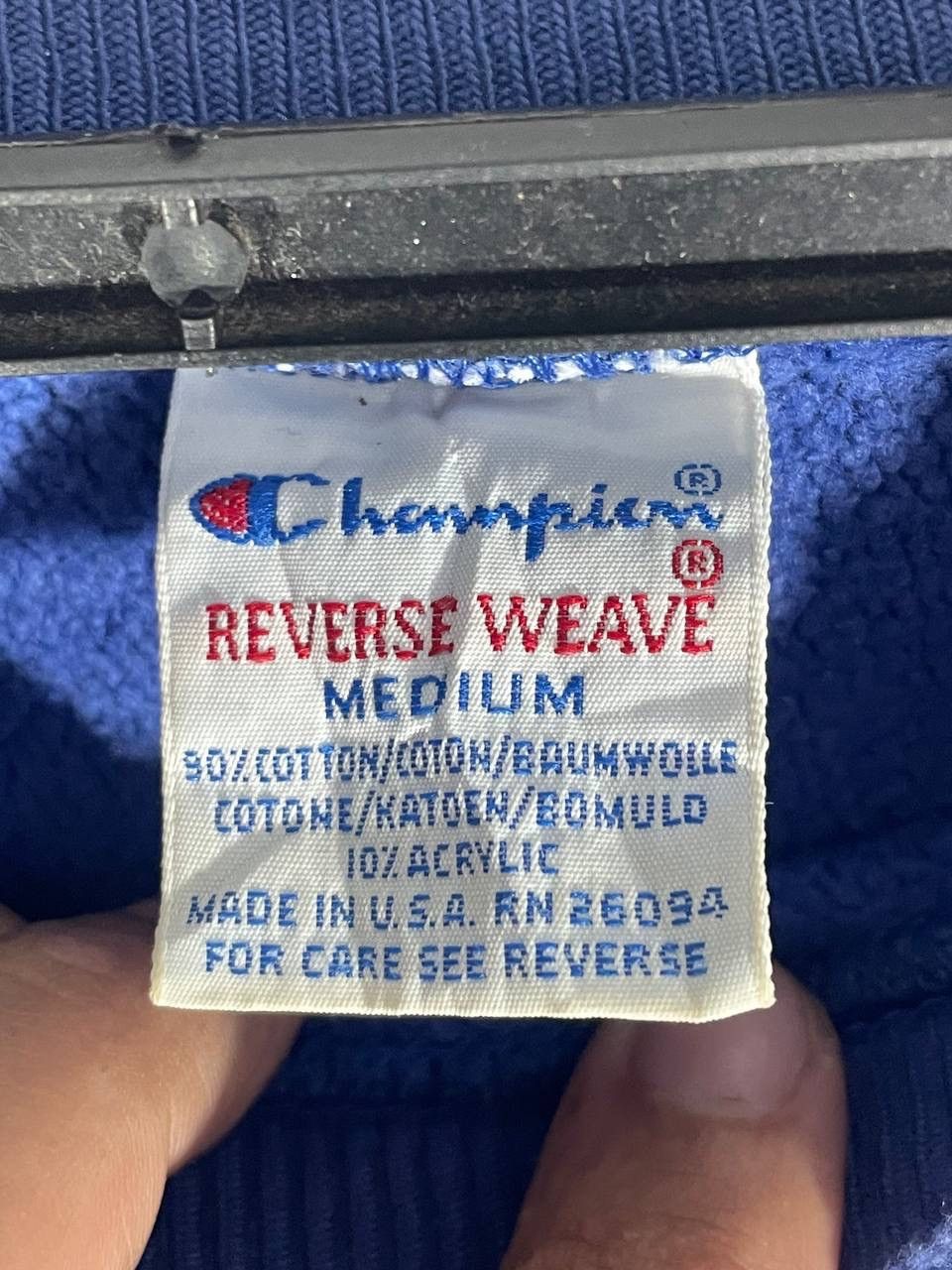 Champion Vintage champion reverse weave distressed trash Size US M / EU 48-50 / 2 - 4 Thumbnail