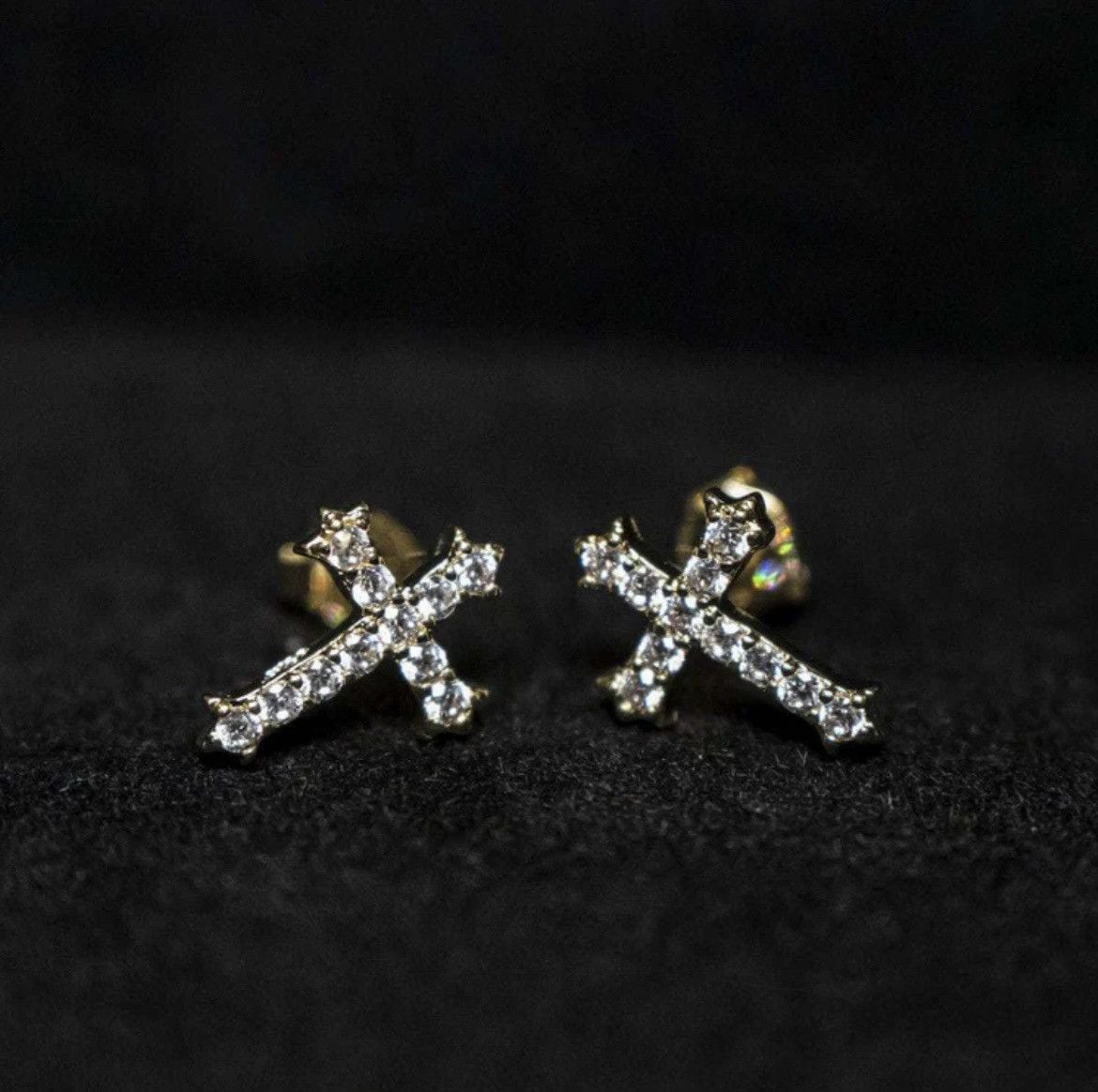 Other GLD Micro Cross Stud Earrings Size ONE SIZE - 1 Thumbnail