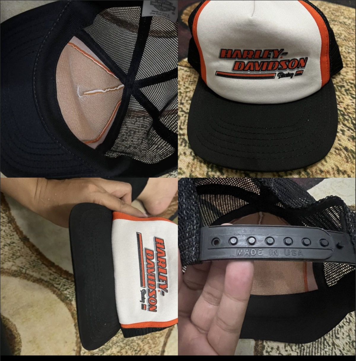 Harley Davidson Harley Davisdon Trucker Cap Size ONE SIZE - 1 Preview