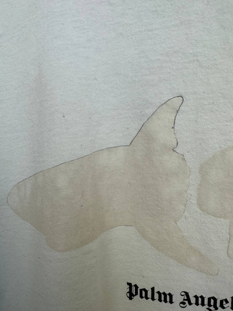 Palm Angels Palm Angels Shark Logo Tee White Big Back Logo T-Shirt Size US S / EU 44-46 / 1 - 10 Thumbnail