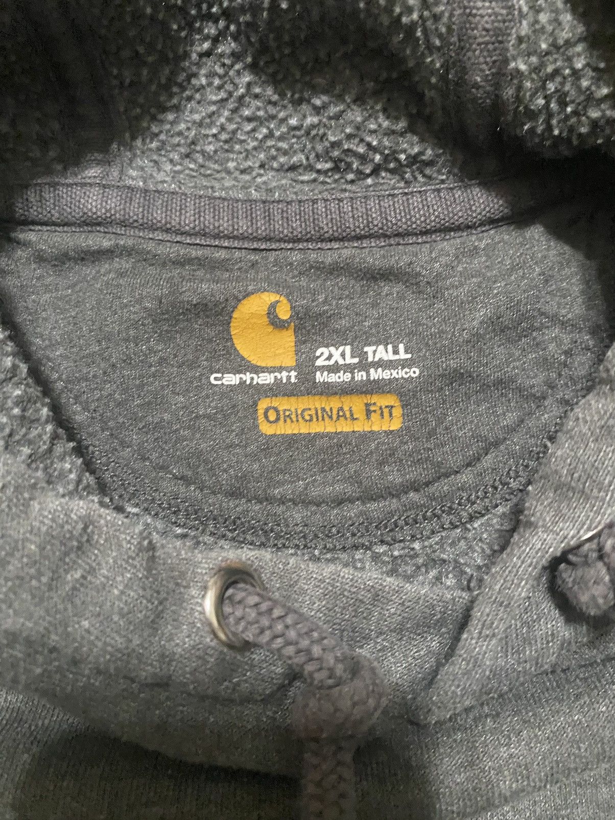 Carhartt × Vintage Vintage Carhartt Hoodie 2XL Tall Size US XXL / EU 58 / 5 - 3 Thumbnail
