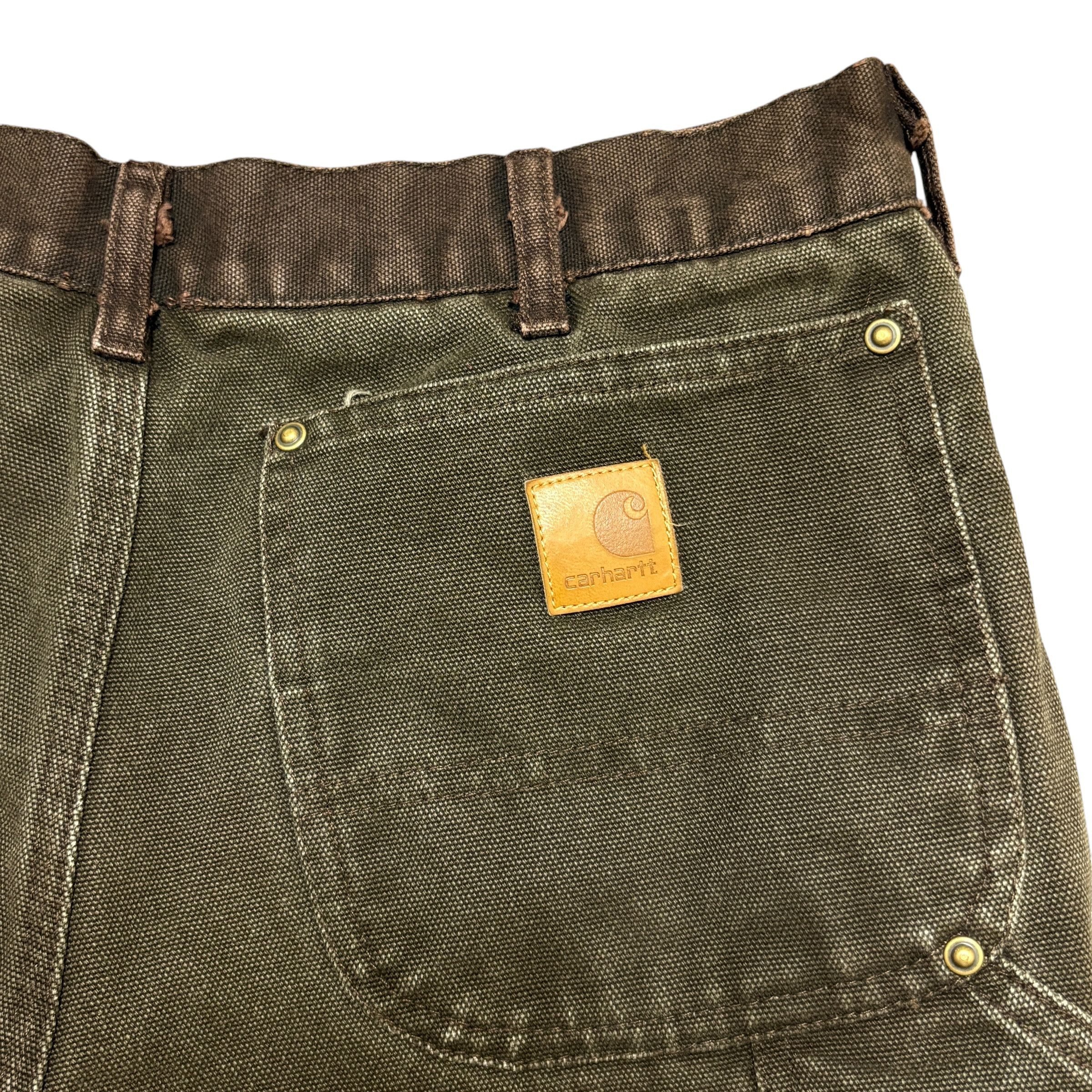 Carhartt Carhartt Double Knee Pants Brown 32x32 Size US 32 / EU 48 - 13 Thumbnail