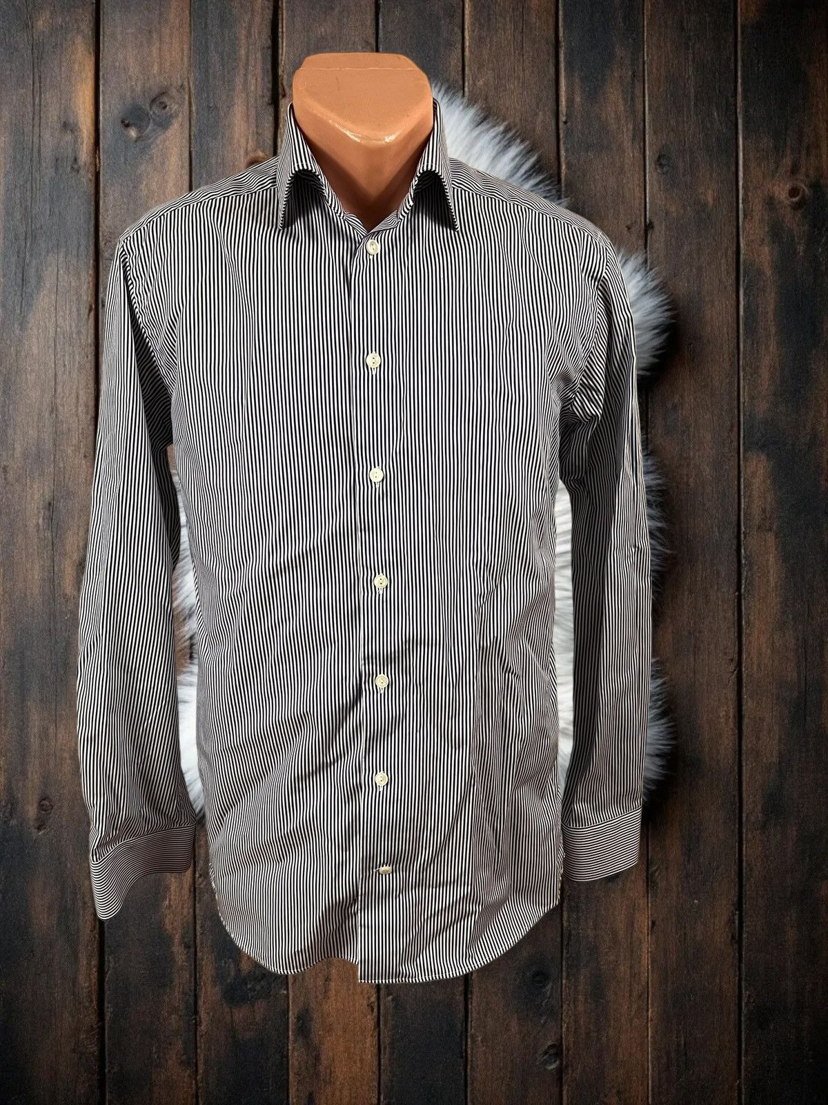 Eton Eton men’s striped shirt size 39 / M Size US M / EU 48-50 / 2 - 1 Thumbnail