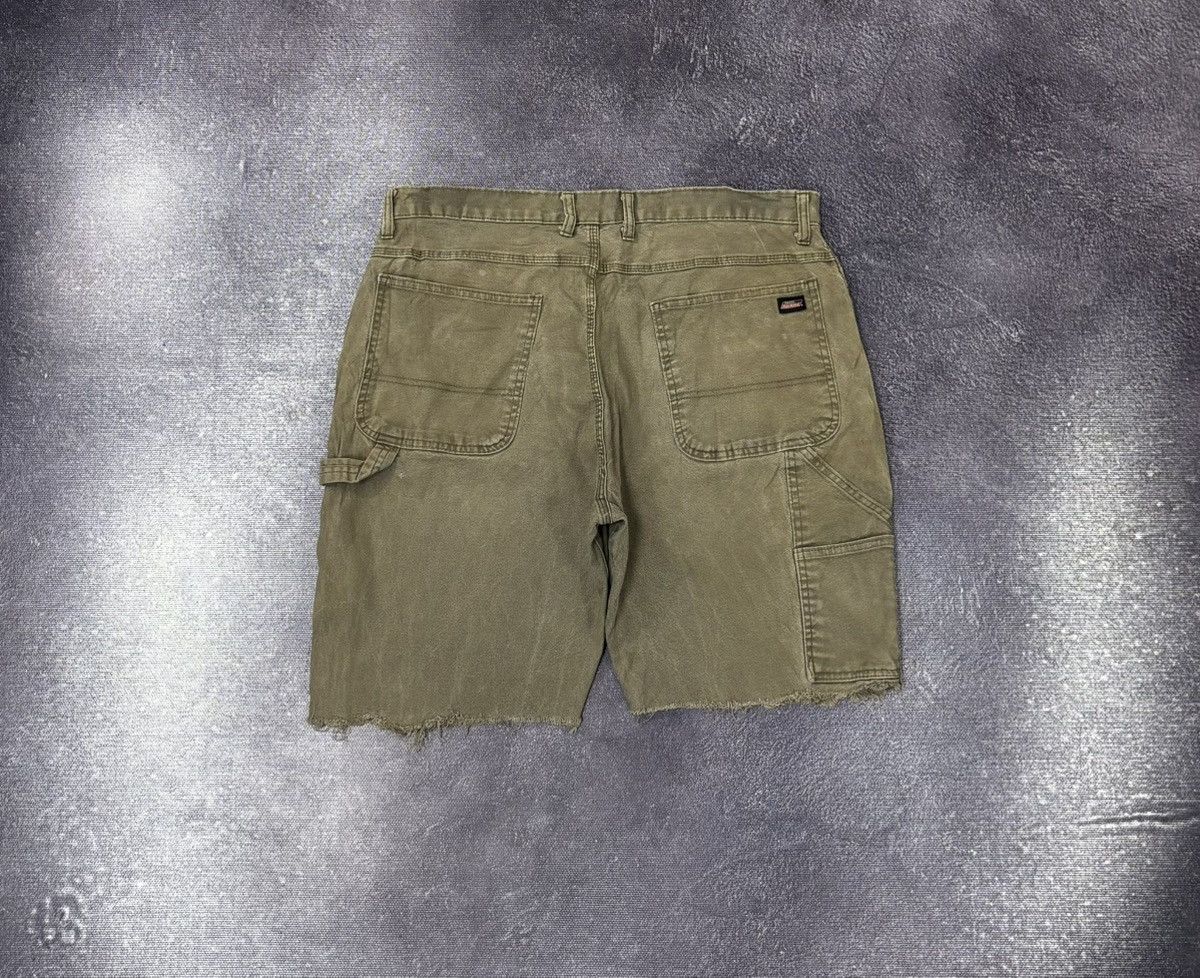 Dickies Vintage Dickies Y2K American Olive Hype Cropped Baggy Shorts Size US 38 / EU 54 - 1 Thumbnail