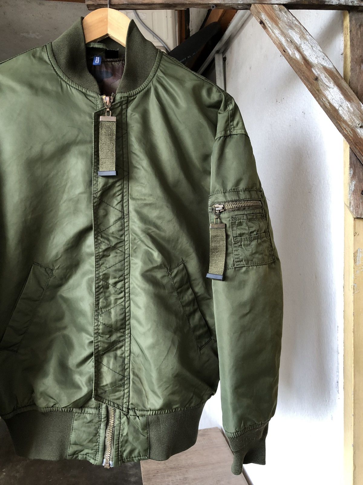 Vintage Rare❗️H&M x CMMN Military Bomber Jacket Size US XS / EU 42 / 0 - 10 Thumbnail