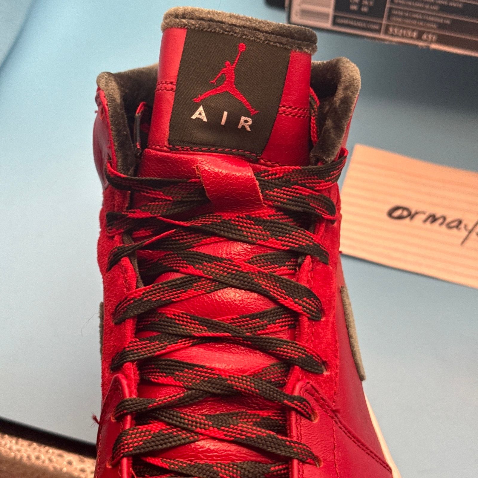 Jordan Brand Air Jordan 1 Retro Hi Premier 2008 Varsity Red m8.5 w10 Size US 8 / EU 41 - 11 Thumbnail