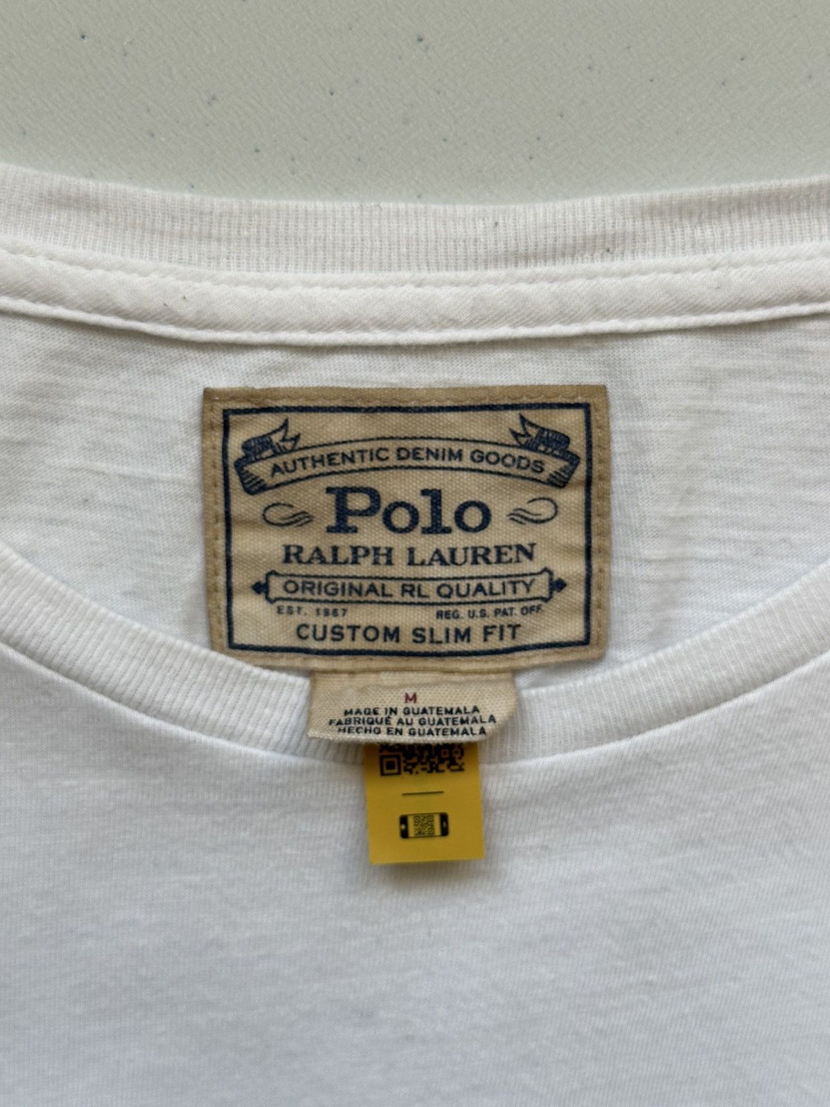 Polo Ralph Lauren Polo Ralph Lauren Streetwear Box Logo Tee Size US M / EU 48-50 / 2 - 6 Thumbnail