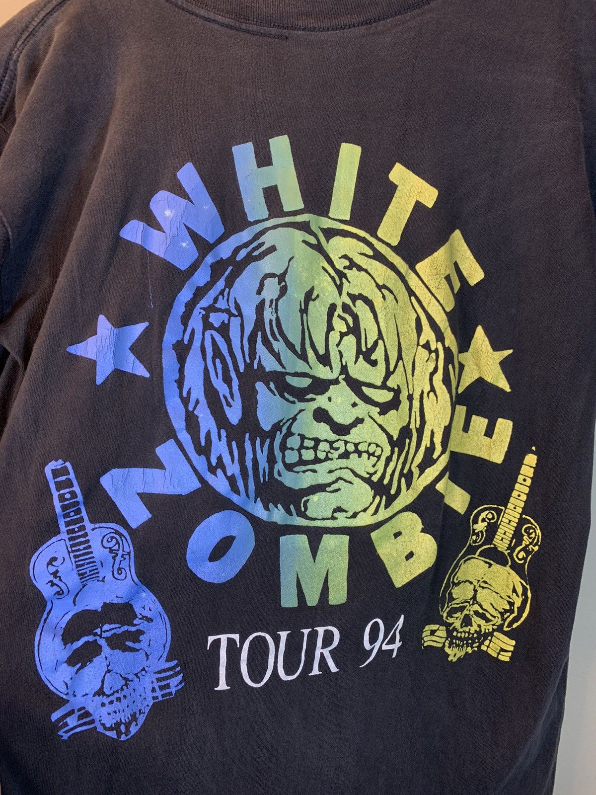 Band Tees *RARE* Vintage White Zombie Devil Music Single Stitch Shirt Size US M / EU 48-50 / 2 - 4 Thumbnail