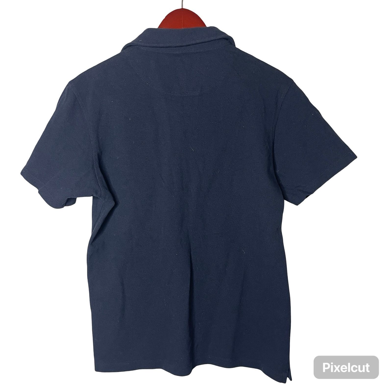 Hardy Amies Hardy Amies navy blue polo shirt sz L Size US L / EU 52-54 / 3 - 4 Thumbnail