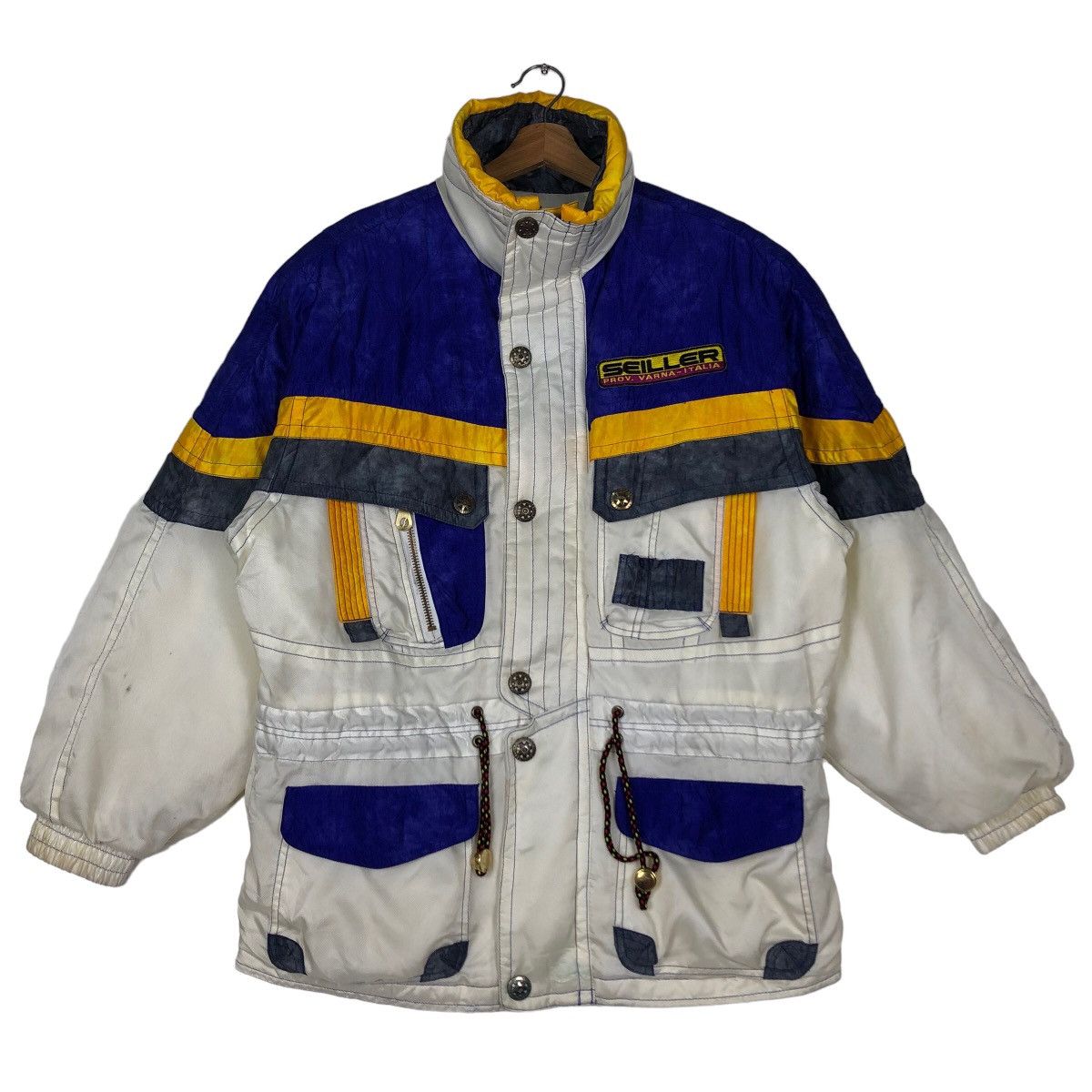 Japanese Brand 🔥Vintage Ski Jacket Seiller Japan Colour Full Issey Miyake Size US M / EU 48-50 / 2 - 1 Thumbnail