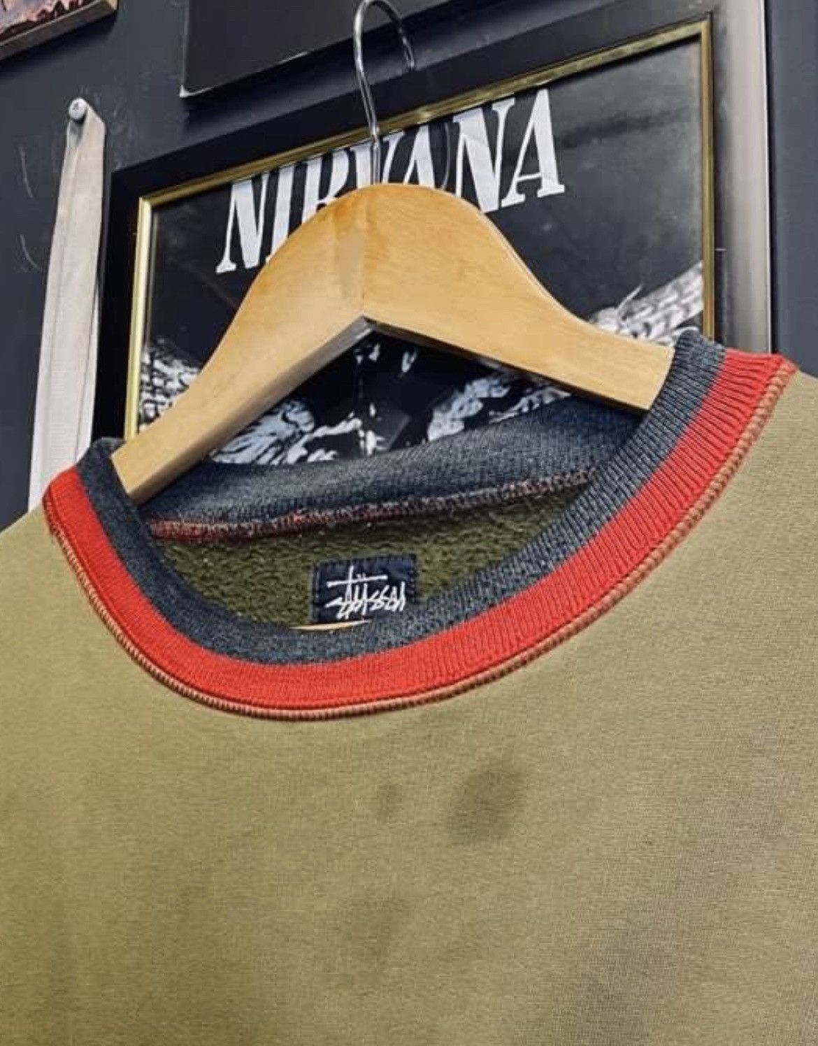 Stussy Vintage stussy crewneck cropped sweatshirt Size US XL / EU 56 / 4 - 3 Thumbnail