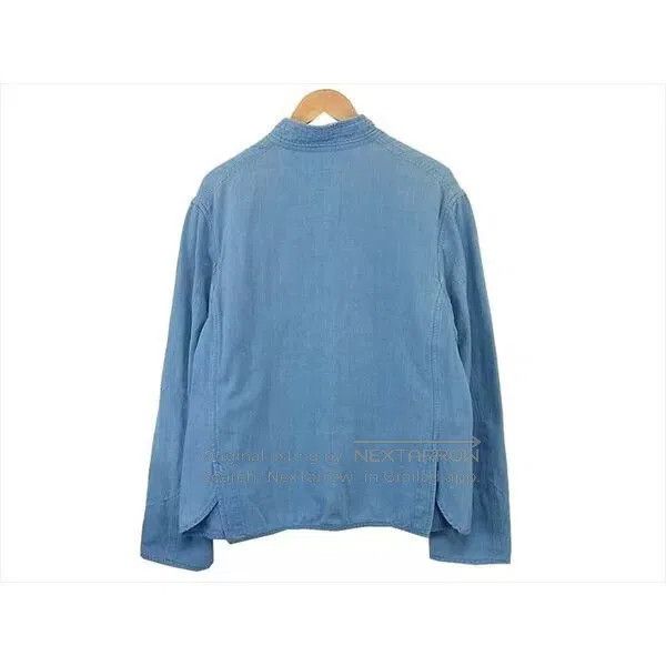 Porter Classic blue indigo dyed button shirt size s. Size US S / EU 44-46 / 1 - 3 Thumbnail