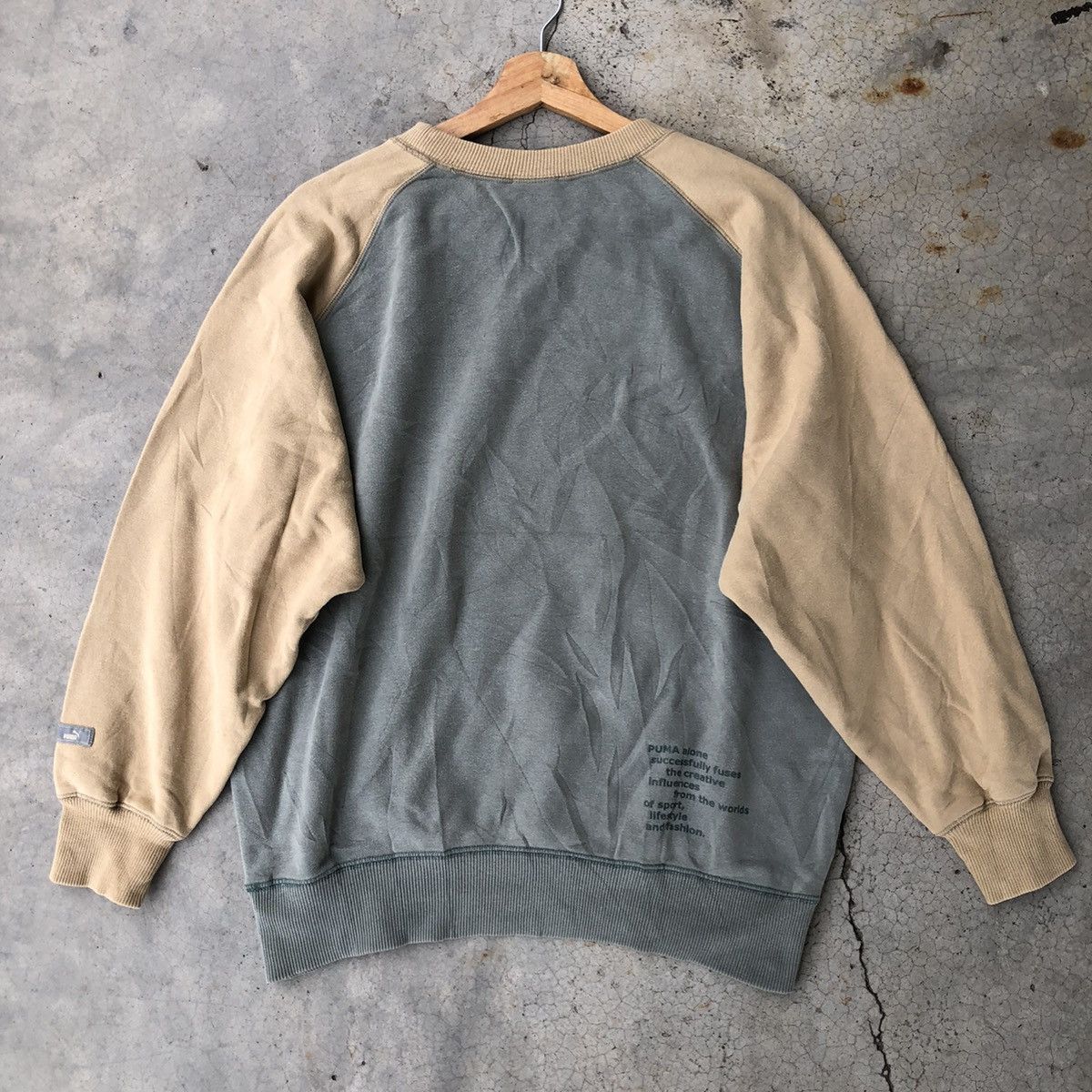 Aran Sweater Market 🔴Japanese Puma Sweatshirt Embroidered Logo Vintage Style Size US XL / EU 56 / 4 - 10 Thumbnail