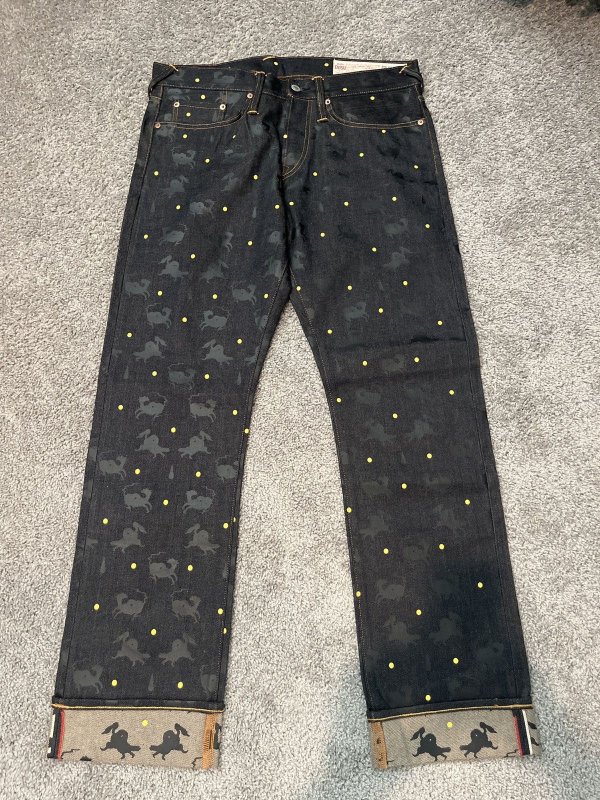 Evisu Limited Edition Evisu Kirin Jeans by Matzu 286/500 Size US 34 / EU 50 - 1 Thumbnail