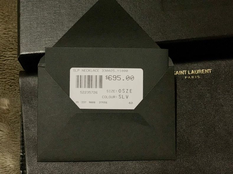 saint laurent paris16ss Show Necklace 2503-Nextarrow