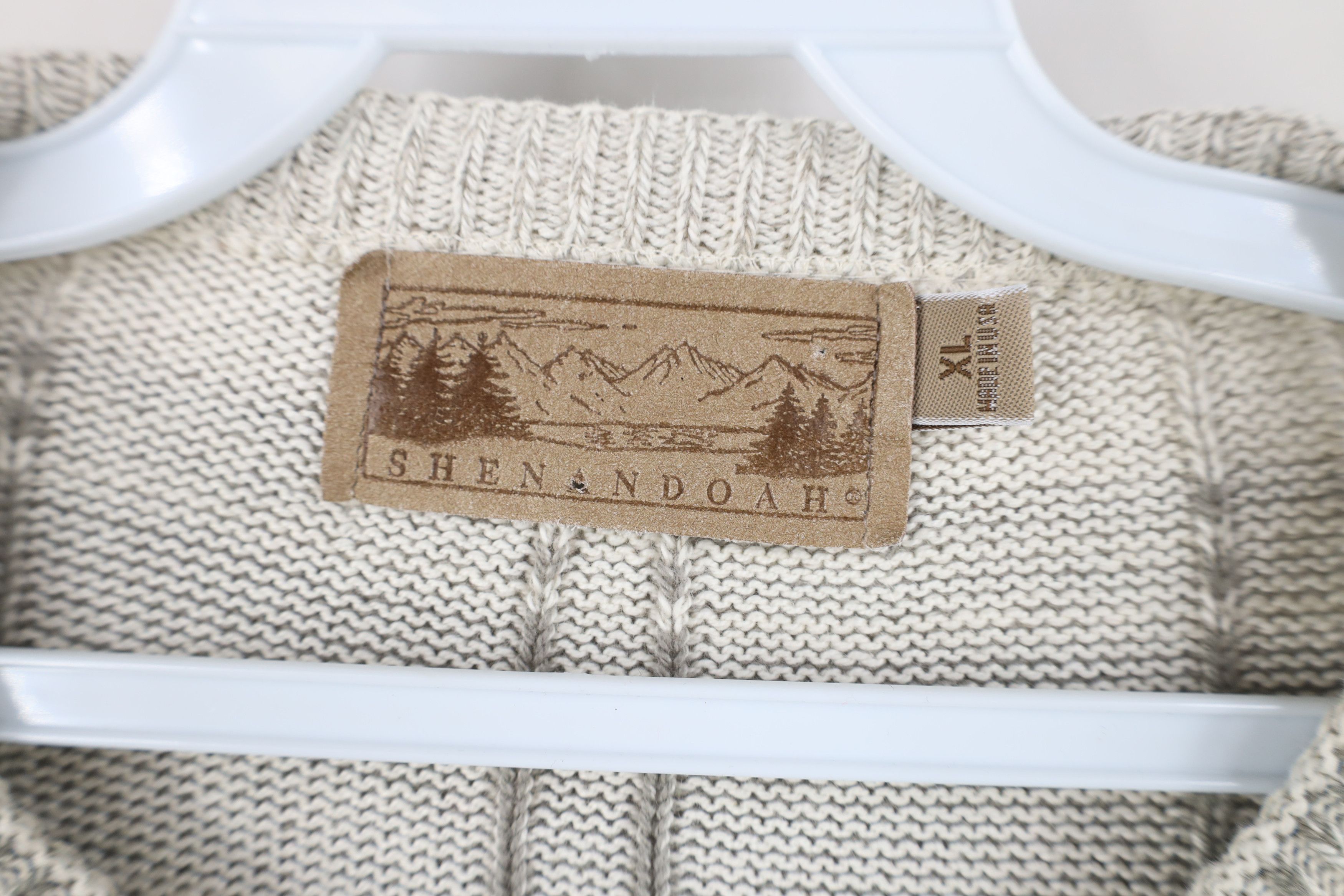 Vintage Vintage 90s Streetwear Ribbed Knit Crewneck Sweater USA Size US XL / EU 56 / 4 - 7 Thumbnail