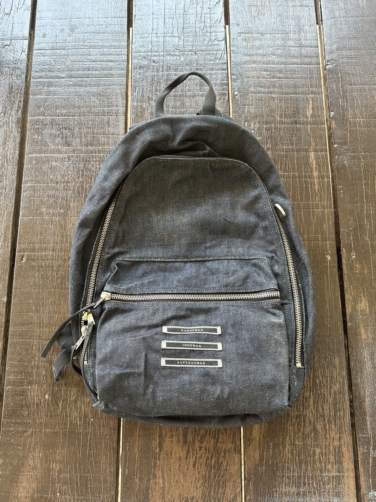 Rick Owens Rick owens drkshdw canvas back pack Size ONE SIZE - 1 Thumbnail