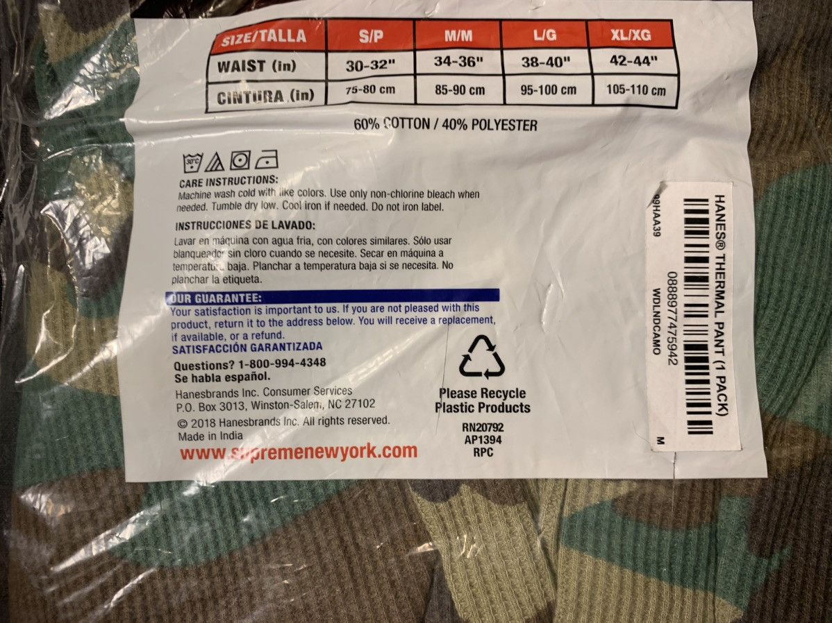 Other Supreme Thermal Pants - Medium Size ONE SIZE - 4 Thumbnail