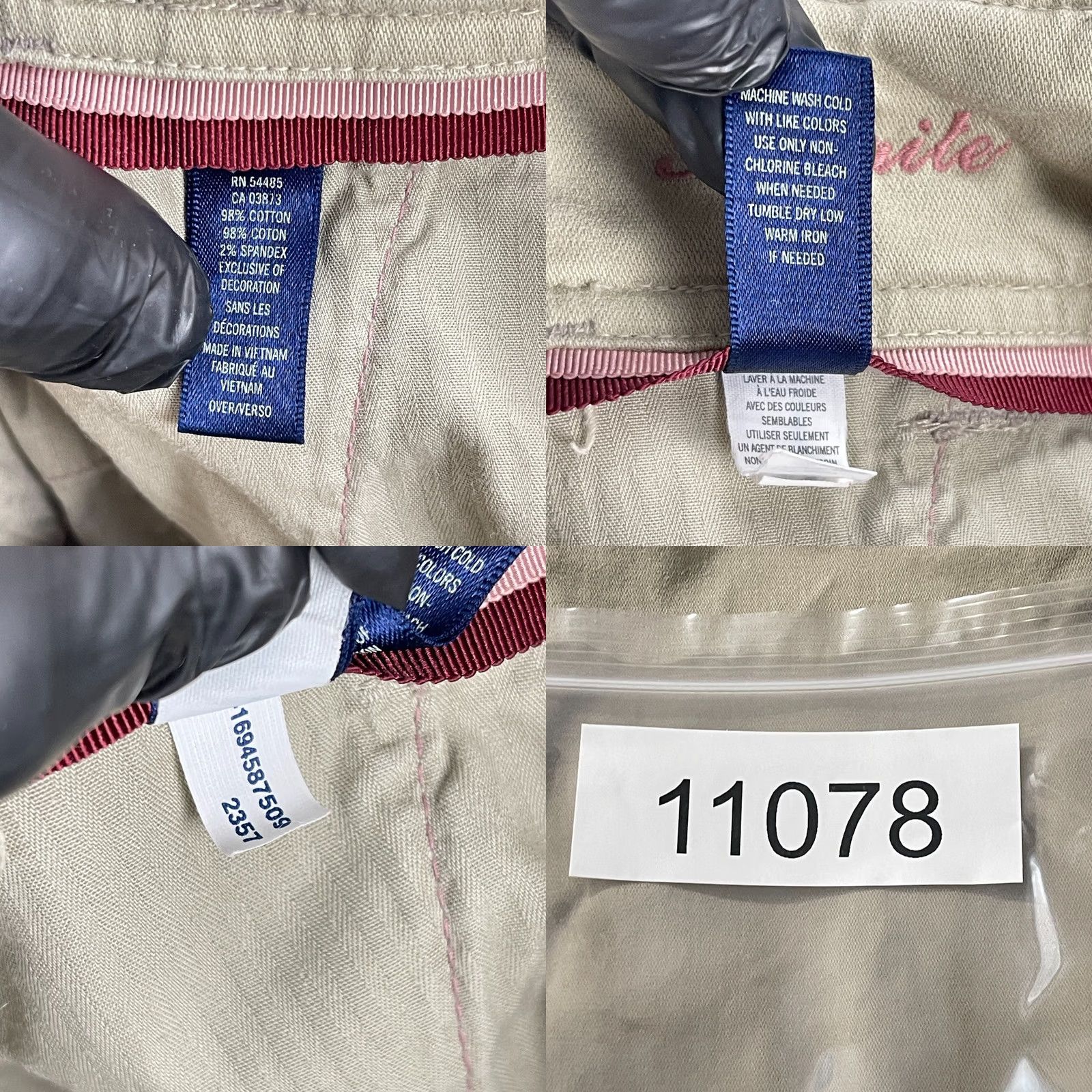 American Eagle Outfitters VINTAGE American Eagle Outfitters Pants Womens Size 6 Beige Khaki Wide-Leg Y2K Vintage Size 28" / US 6 / IT 42 - 10 Thumbnail