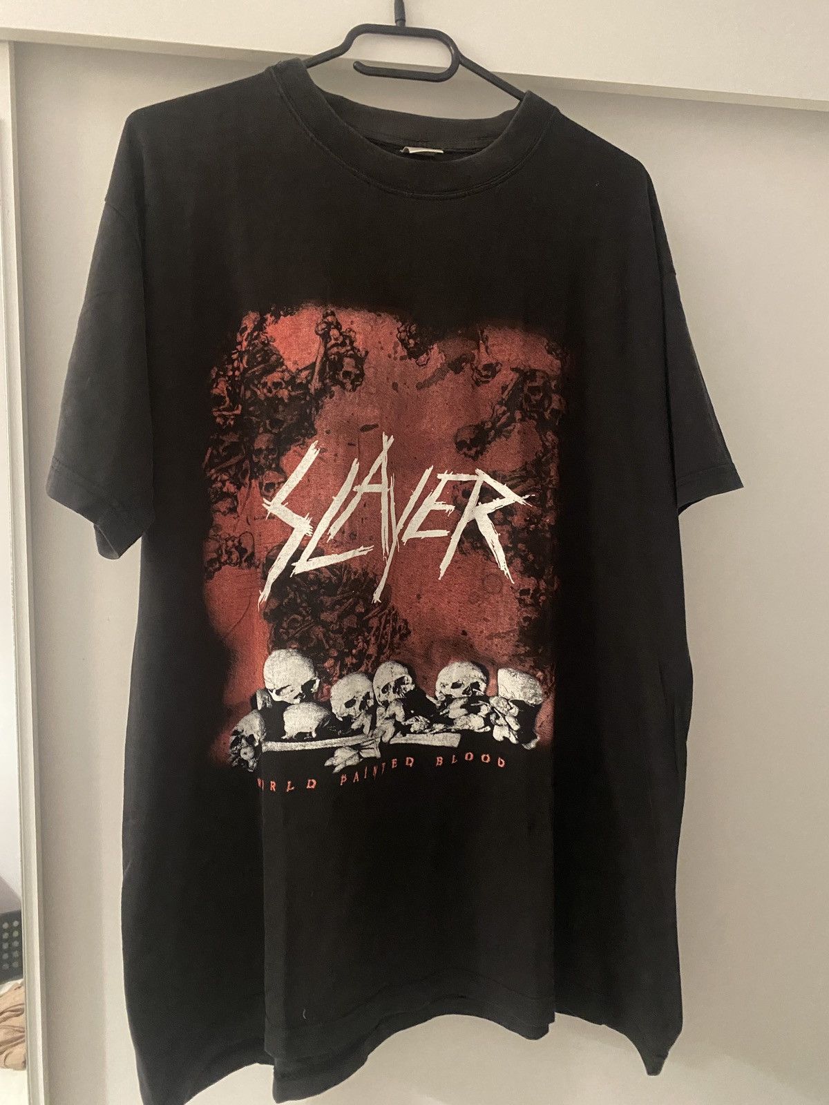 Vintage slayer vintage tee 00s Size US XL / EU 56 / 4 - 1 Thumbnail