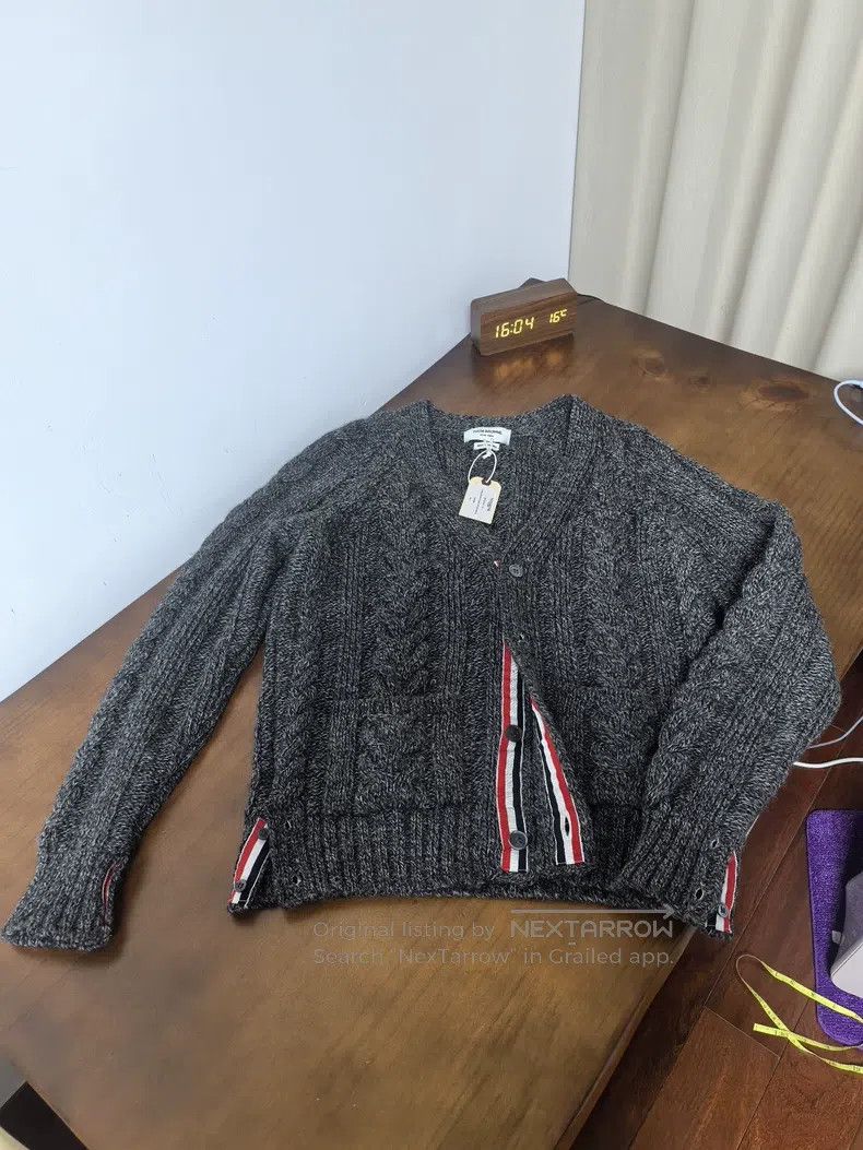 Thom Browne Thom Browne Wool Cardigan Size US S / EU 44-46 / 1 - 1 Thumbnail