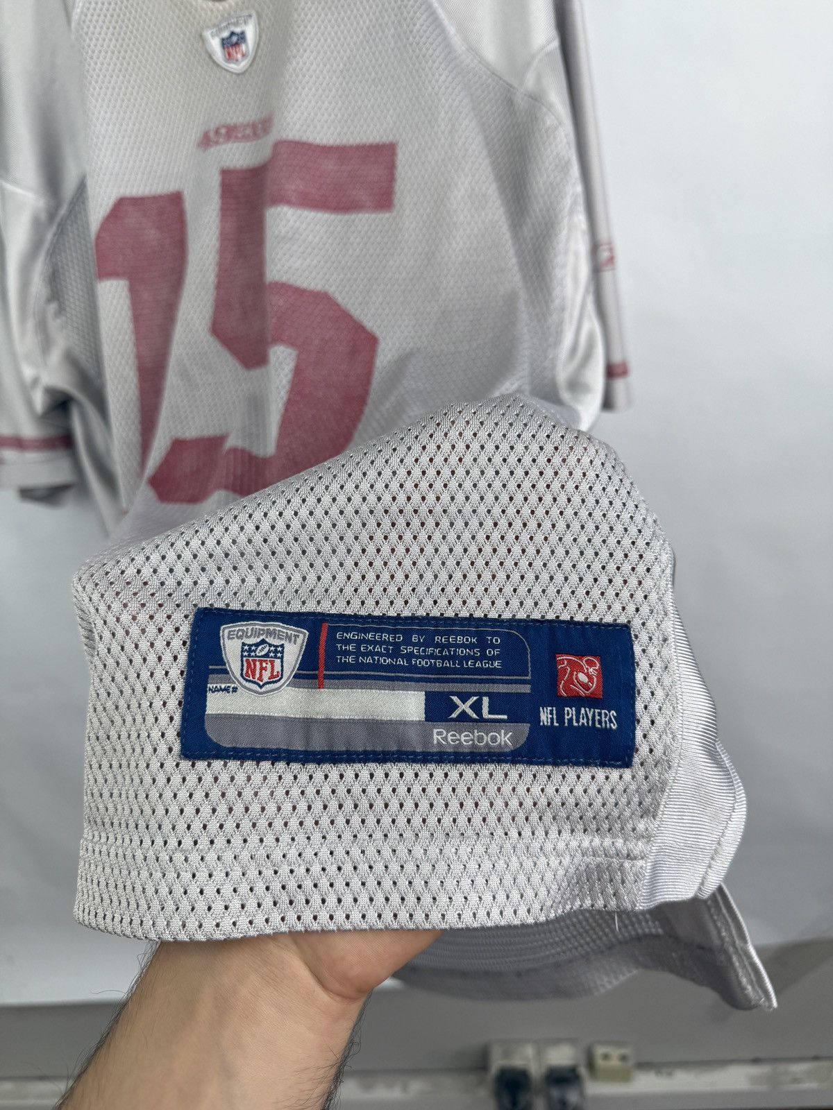 Reebok 🇺🇸 Vtg Reebok Michael Crabtree San Francisco 49ERS Football Size US XL / EU 56 / 4 - 9 Thumbnail