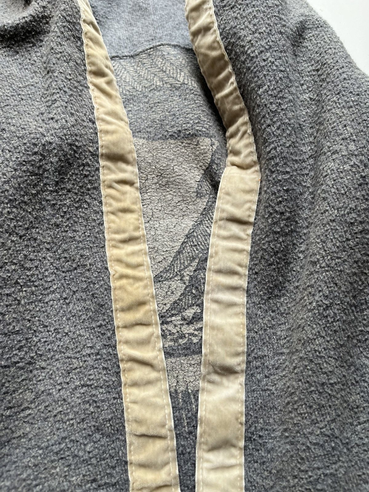 Le Grande Bleu (L.G.B.) 2000s green banana velvet lgb style hoodie Size US L / EU 52-54 / 3 - 7 Thumbnail