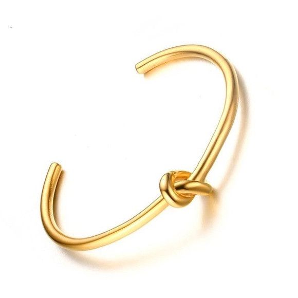 The Unbranded Brand Stainless steel trendy round bracelet Size ONE SIZE - 1 Thumbnail