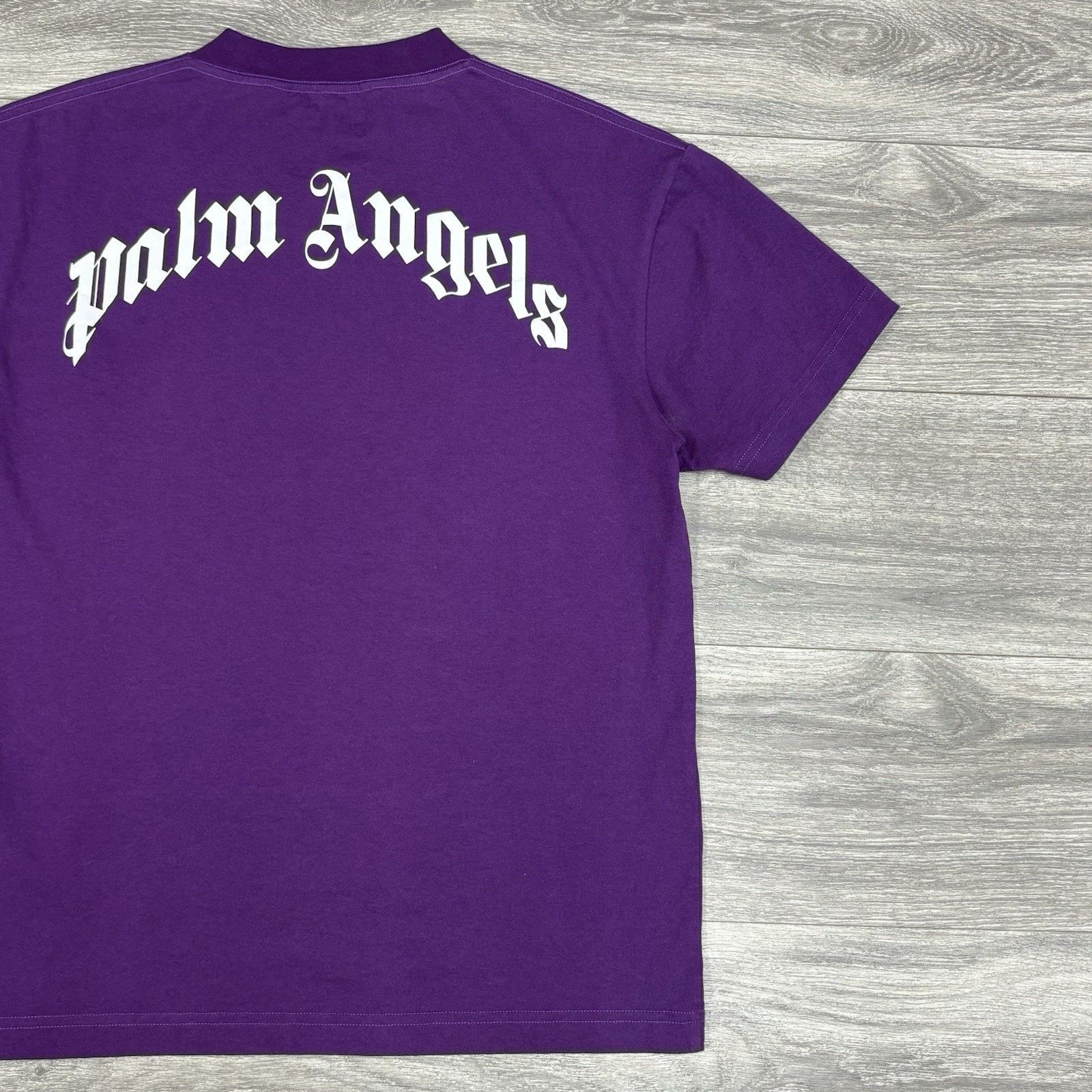 Palm Angels Palm Angels Bear Classic Tee ' Purple Brown ' | GREAT COND! Size US M / EU 48-50 / 2 - 10 Thumbnail