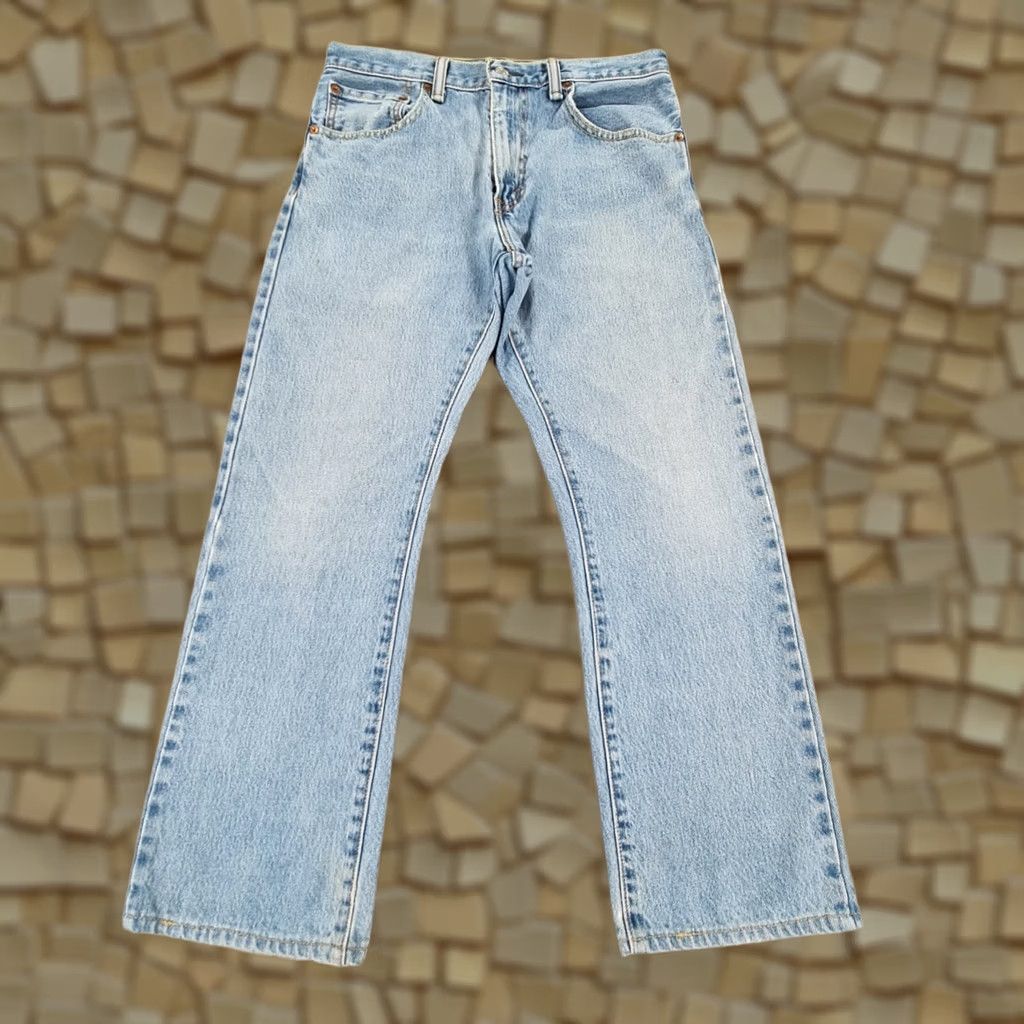 Levi's VINTAGE Levi's 517 Jeans Mens Blue W31 L28 Bootcut Zip Fly