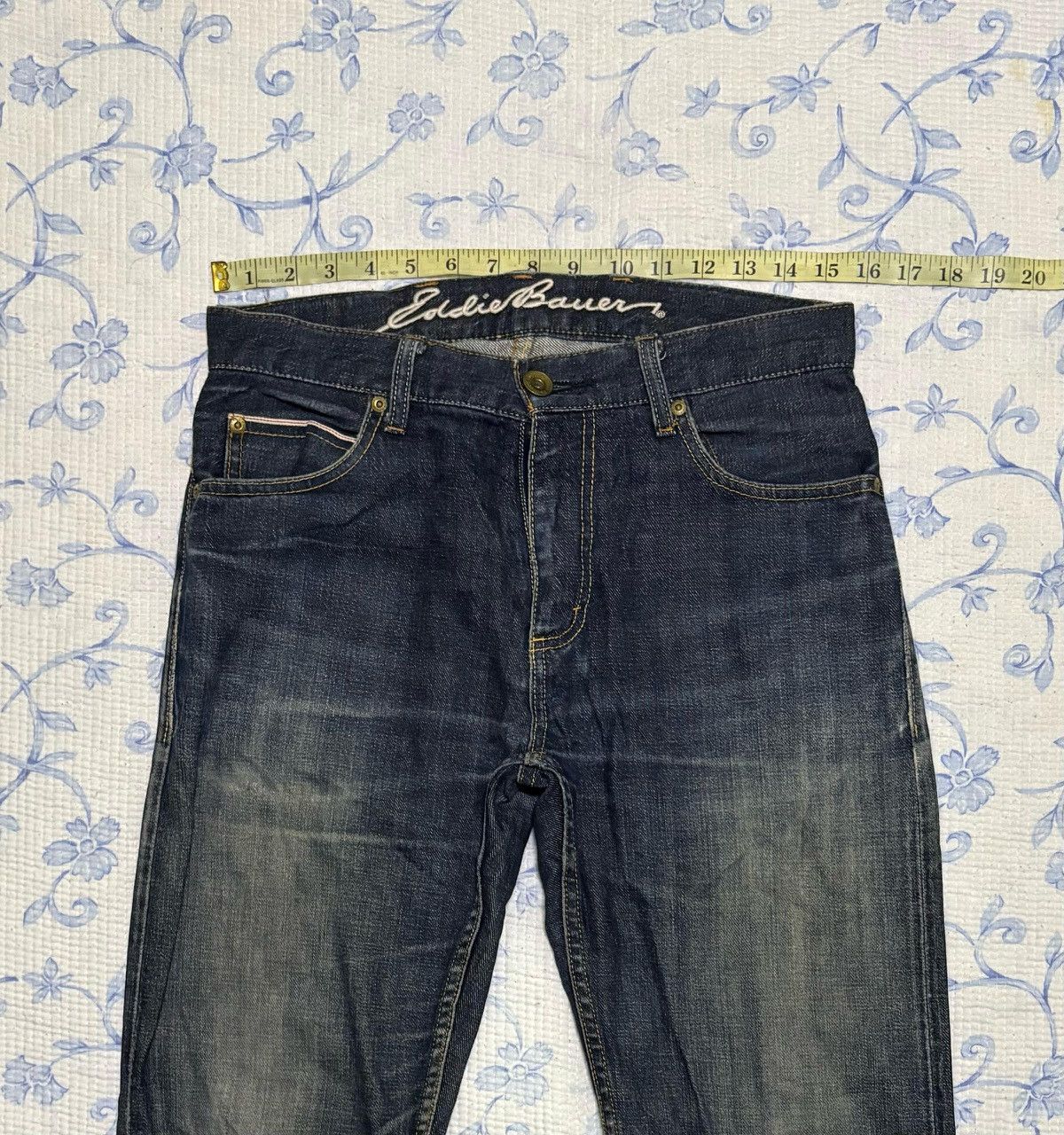 Eddie Bauer Eddie Bauer Distressed Denim Pants Size US 31 - 3 Thumbnail