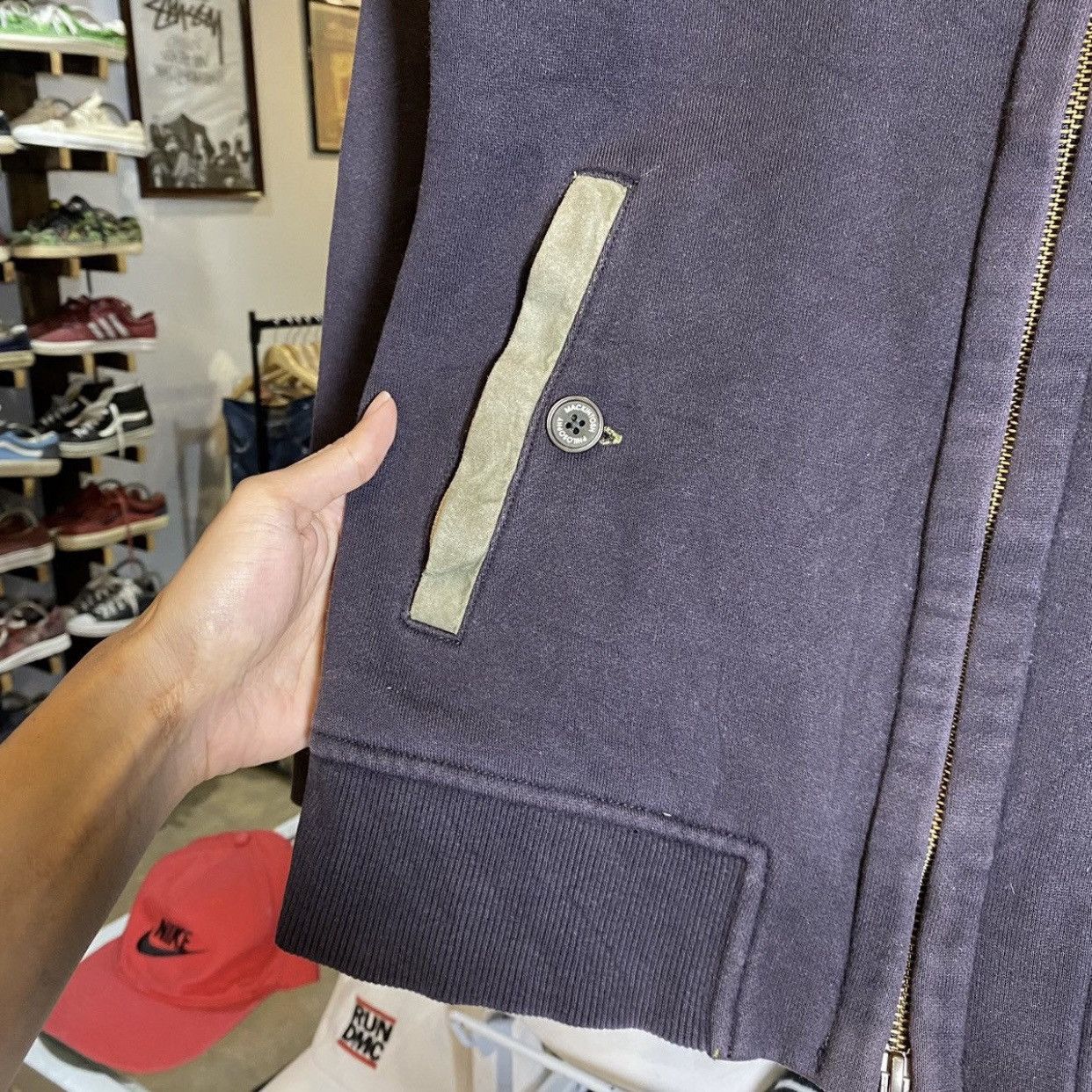 Mackintosh Vintage 90s Faded Navy Mackintosh Philosophy Zip Up Hoodie Size US S / EU 44-46 / 1 - 6 Thumbnail