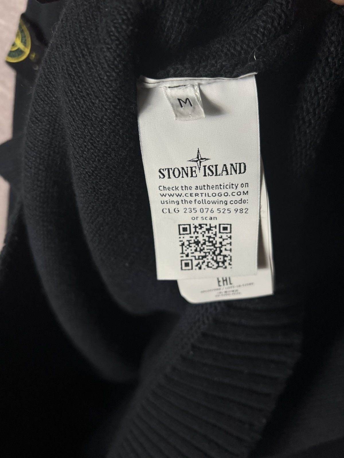 Stone Island Stone Island Wool Linen Blend Knitted Pullover FW2018 Size US M / EU 48-50 / 2 - 11 Thumbnail