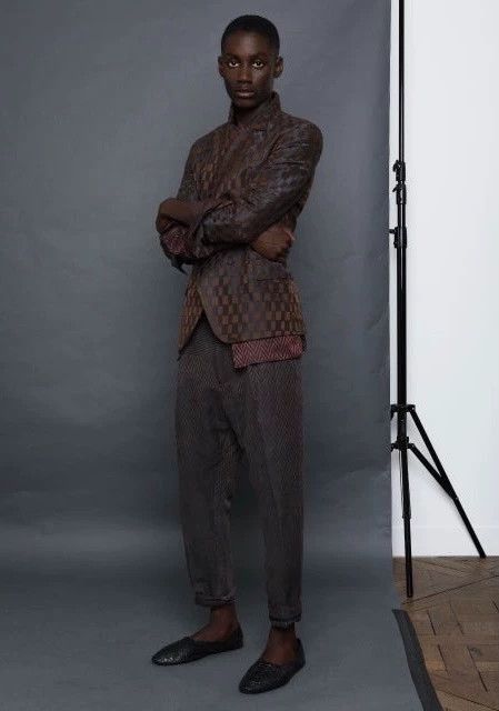 Haider Ackermann Haider Ackermann A double-row checked suit Size 46L - 7 Thumbnail