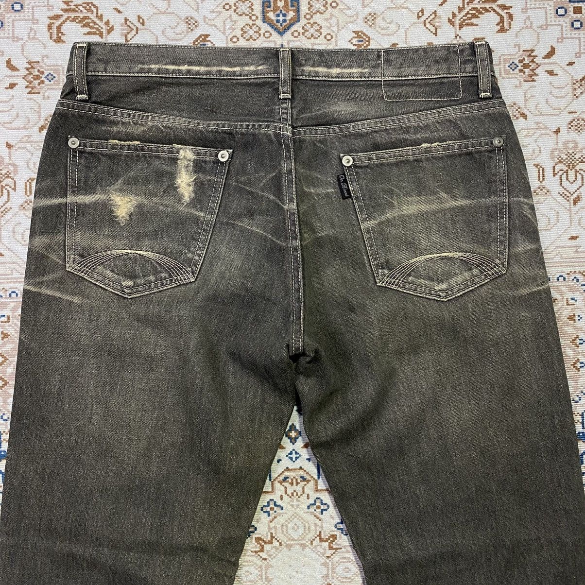 If Six Was Nine × Le Grande Bleu (L.G.B.) 2000s Y2K On Board Beautiful Fade Jeans Size US 30 / EU 46 - 4 Thumbnail