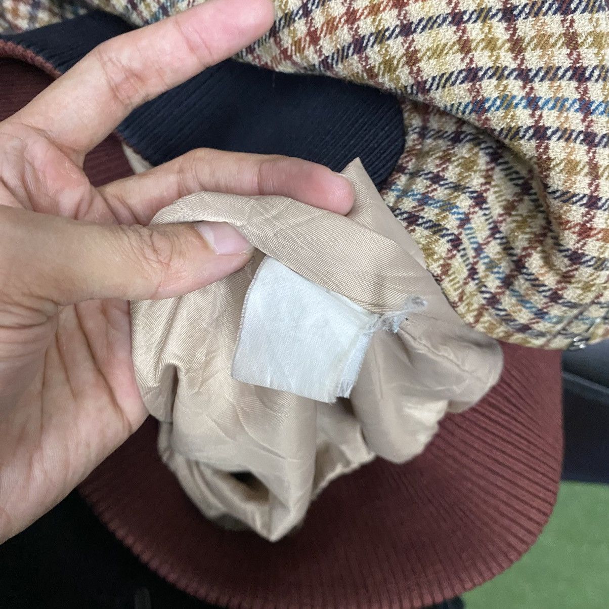 Pierre Cardin Pierre Cardin houndstooth bomber jacket in wool tweed Size US S / EU 44-46 / 1 - 17 Thumbnail