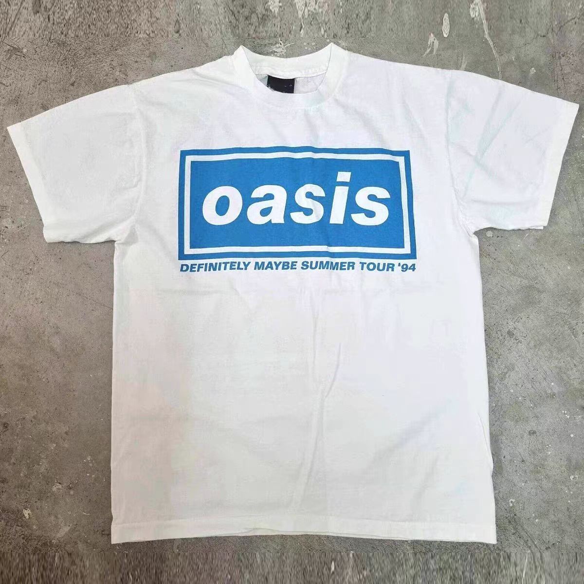 VIBE Oasis 1994 Tour Short-Sleeve T-Shirt Size US M / EU 48-50 / 2 - 2 Thumbnail