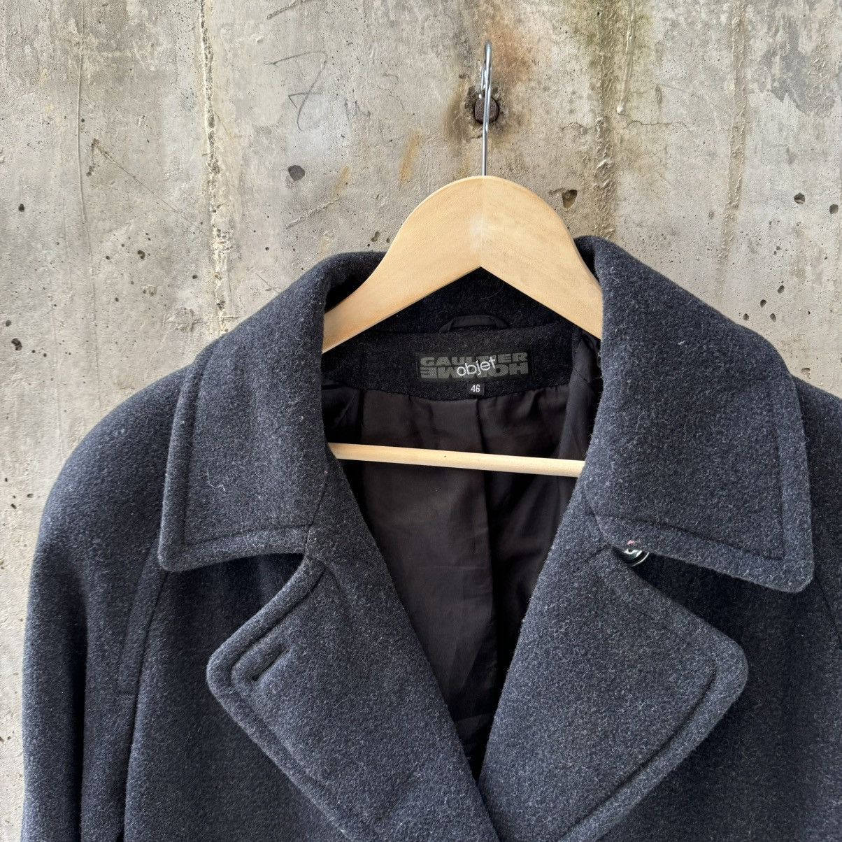 Jean Paul Gaultier Archive Jean Paul Gaultier Object Wool Coat Size US S / EU 44-46 / 1 - 9 Thumbnail