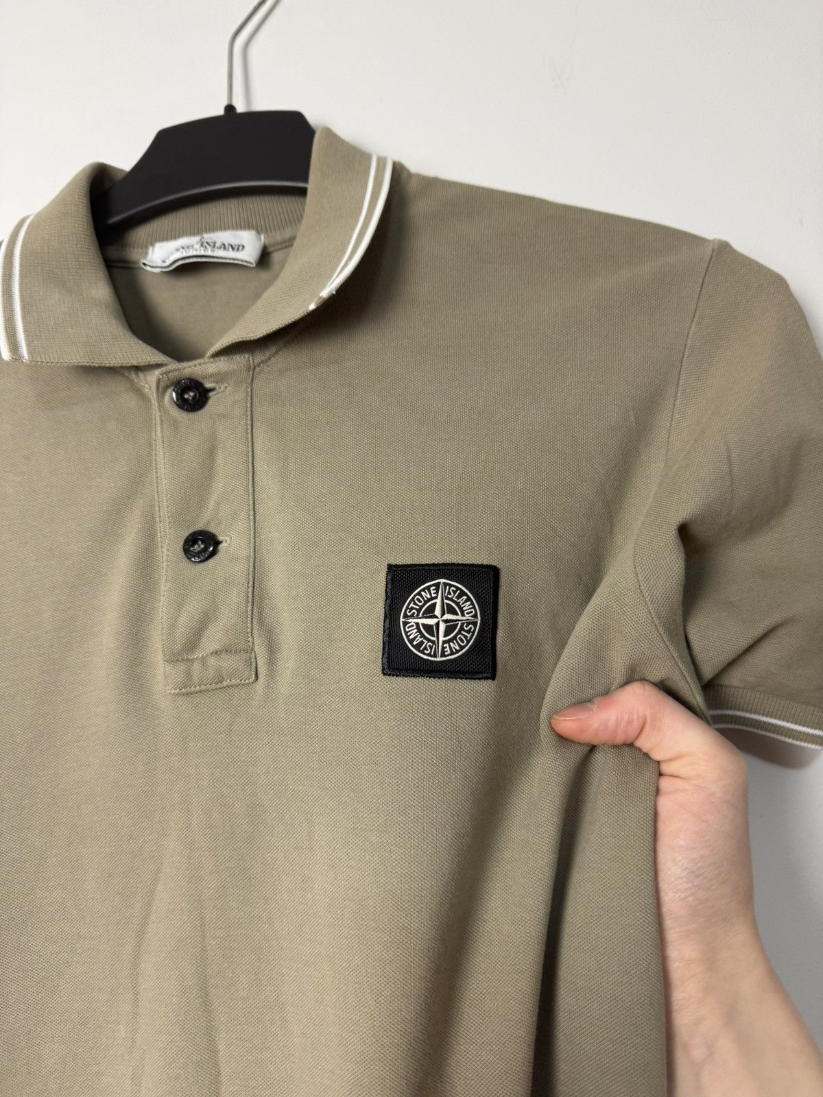 Stone Island Stone Island Junior Polo Shirt Logo Luxury Style Size US S / EU 44-46 / 1 - 5 Thumbnail