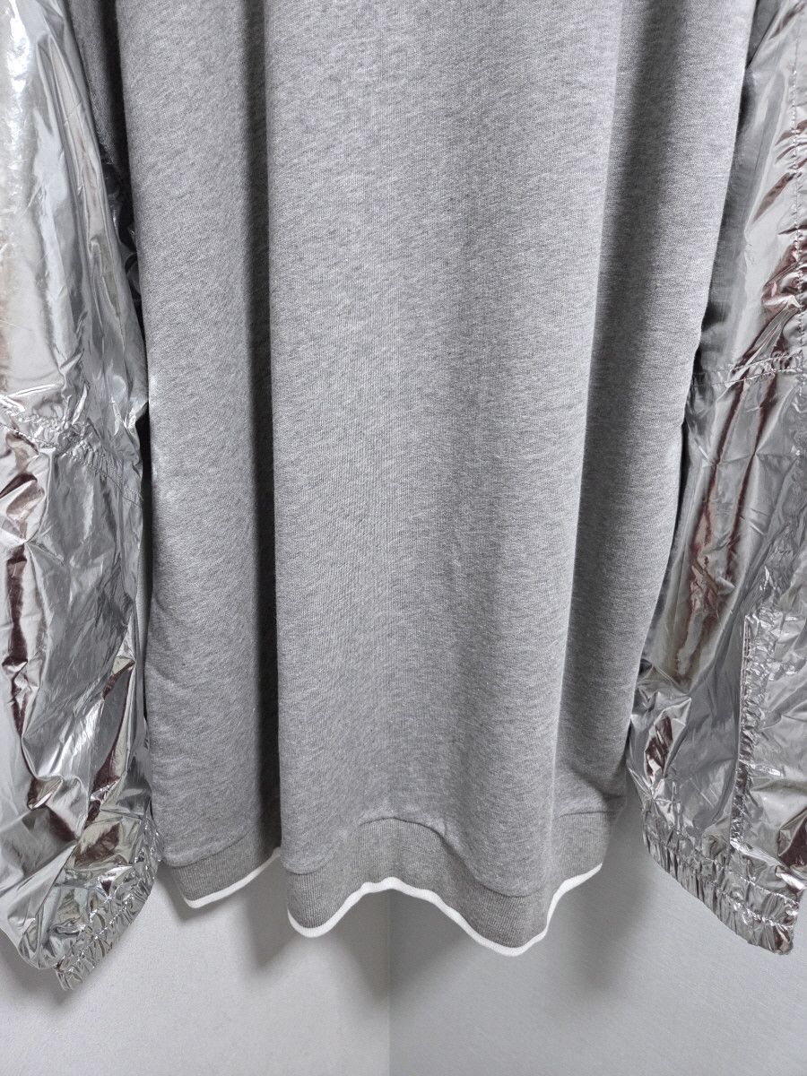 Maison Margiela MAISON MARGIELA 1 METALLIC SLEEVE SWEATSHIRT Size US L / EU 52-54 / 3 - 8 Thumbnail