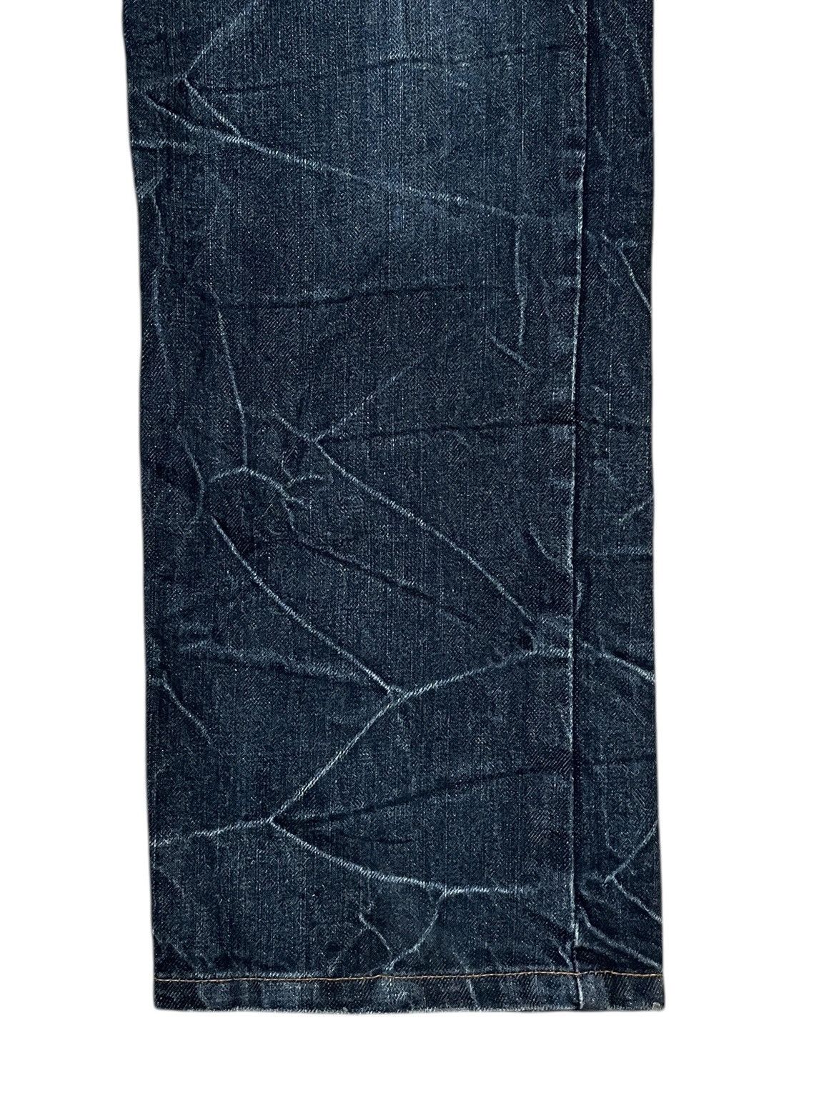 If Six Was Nine × Japanese Brand × Le Grande Bleu (L.G.B.) Vintage Japanese Brand Nylaus Double Waist Jeans 2000s Size US 31 - 7 Thumbnail