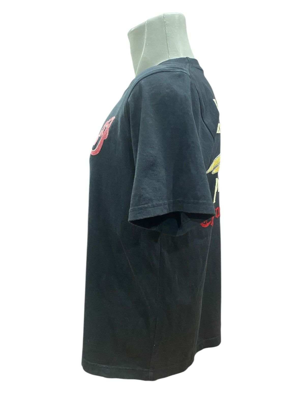 Indian Motorcycle Rare INDIAN MOTORCYCLE Embroidery Black Tee Shirt L Size US L / EU 52-54 / 3 - 8 Thumbnail