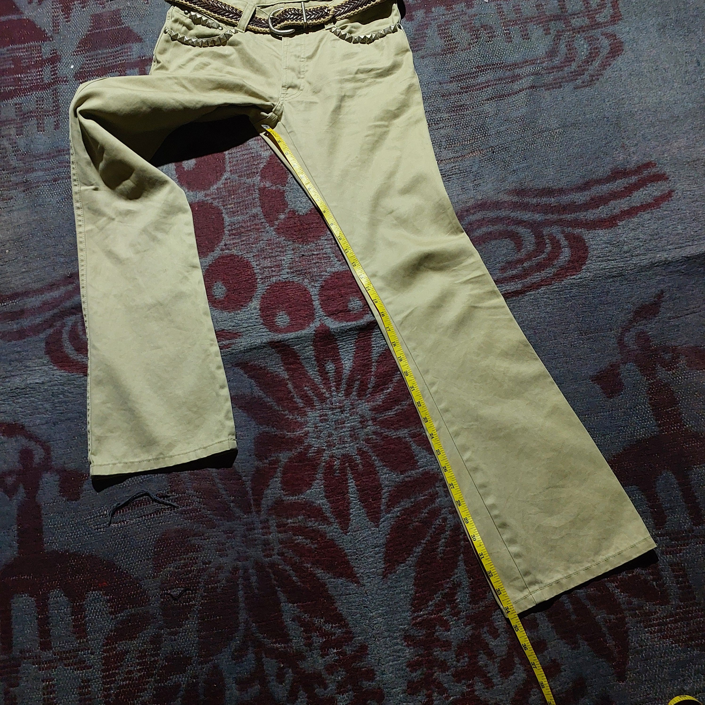 5351 POUR LES HOMMES × Japanese Brand Archive 5351 pour les hommes flare jeans plus belt Size US 32 / EU 48 - 21 Thumbnail