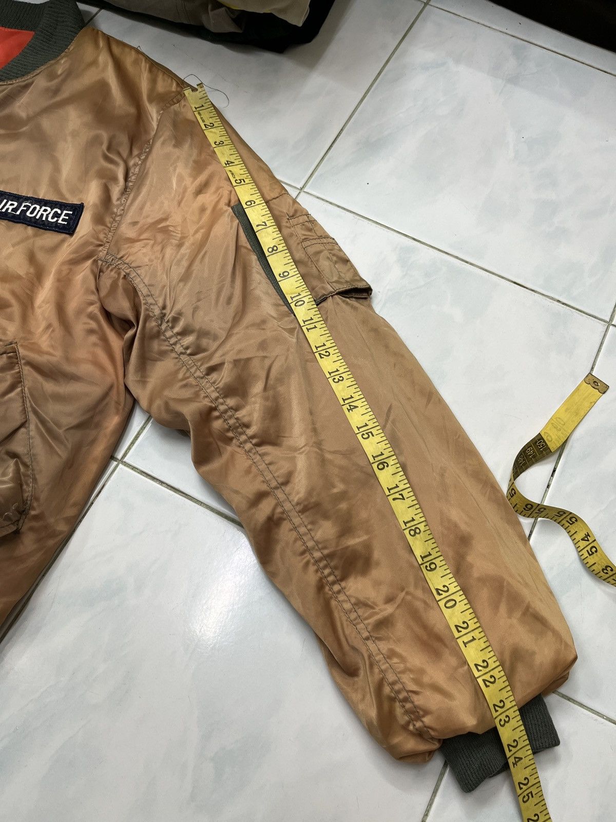 Hypebeast 🔥🔥🔥STEALS US AIR FORCE MA-1 SUN FADED JACKET Size US S / EU 44-46 / 1 - 17 Thumbnail