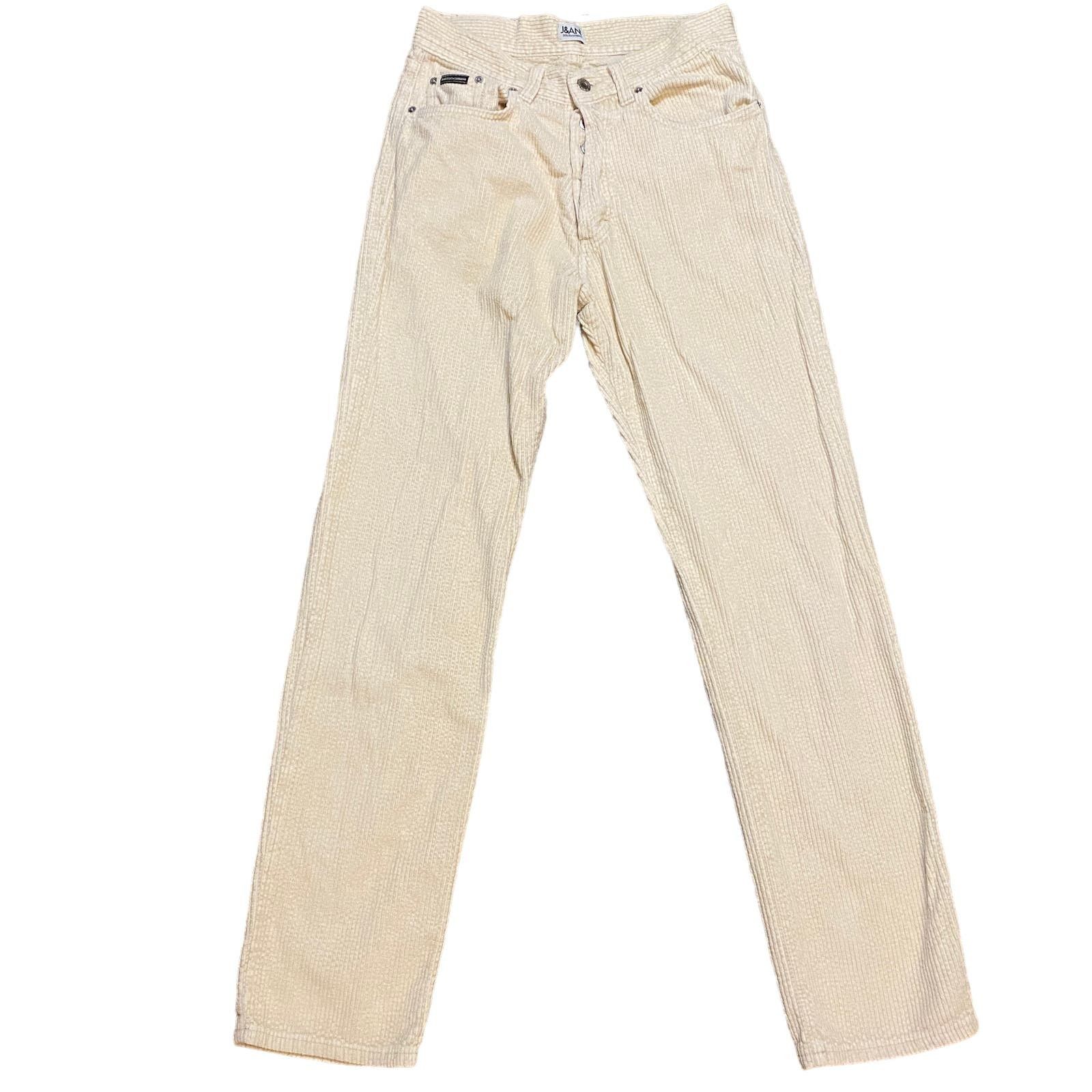 image of Dolce Gabbana J&ans Ittiere Corduroy Pants Men's 30 in Cream