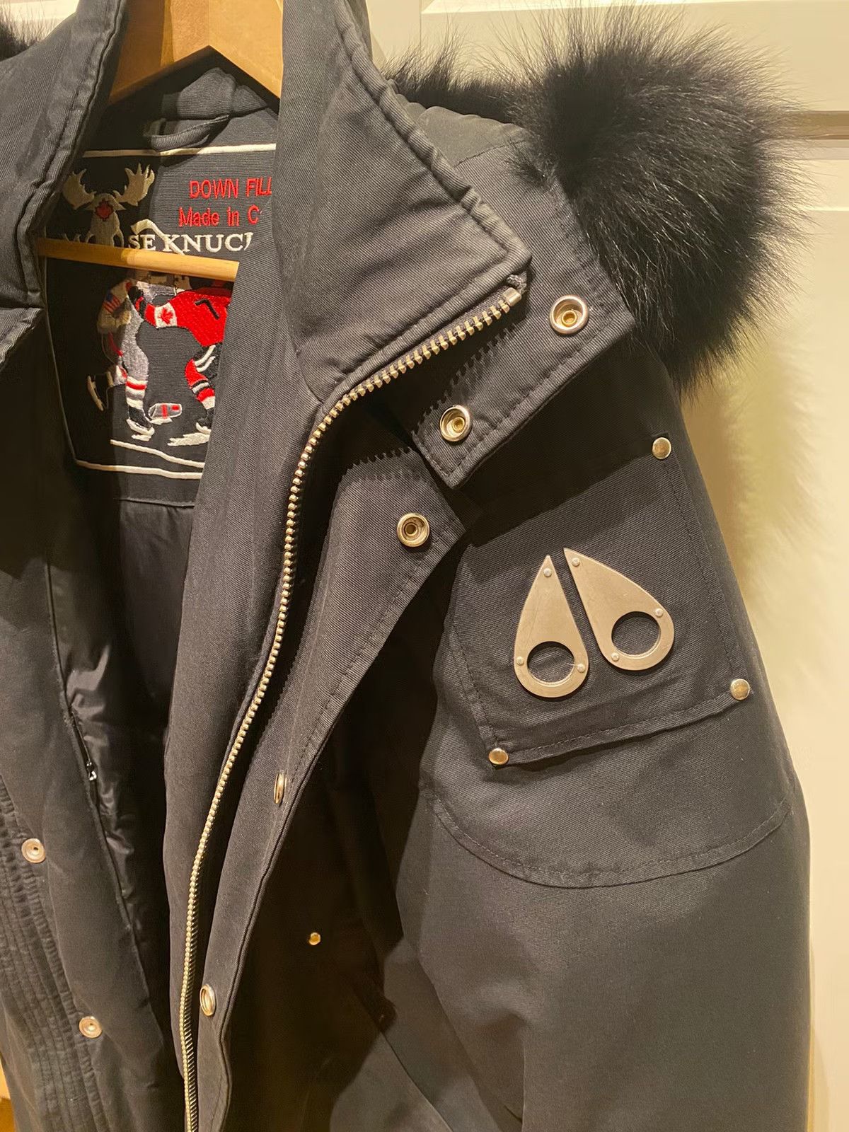 Moose Knuckles ORIGINAL SHEARLING STIRLING PARKA Size US L / EU 52-54 / 3 - 5 Thumbnail