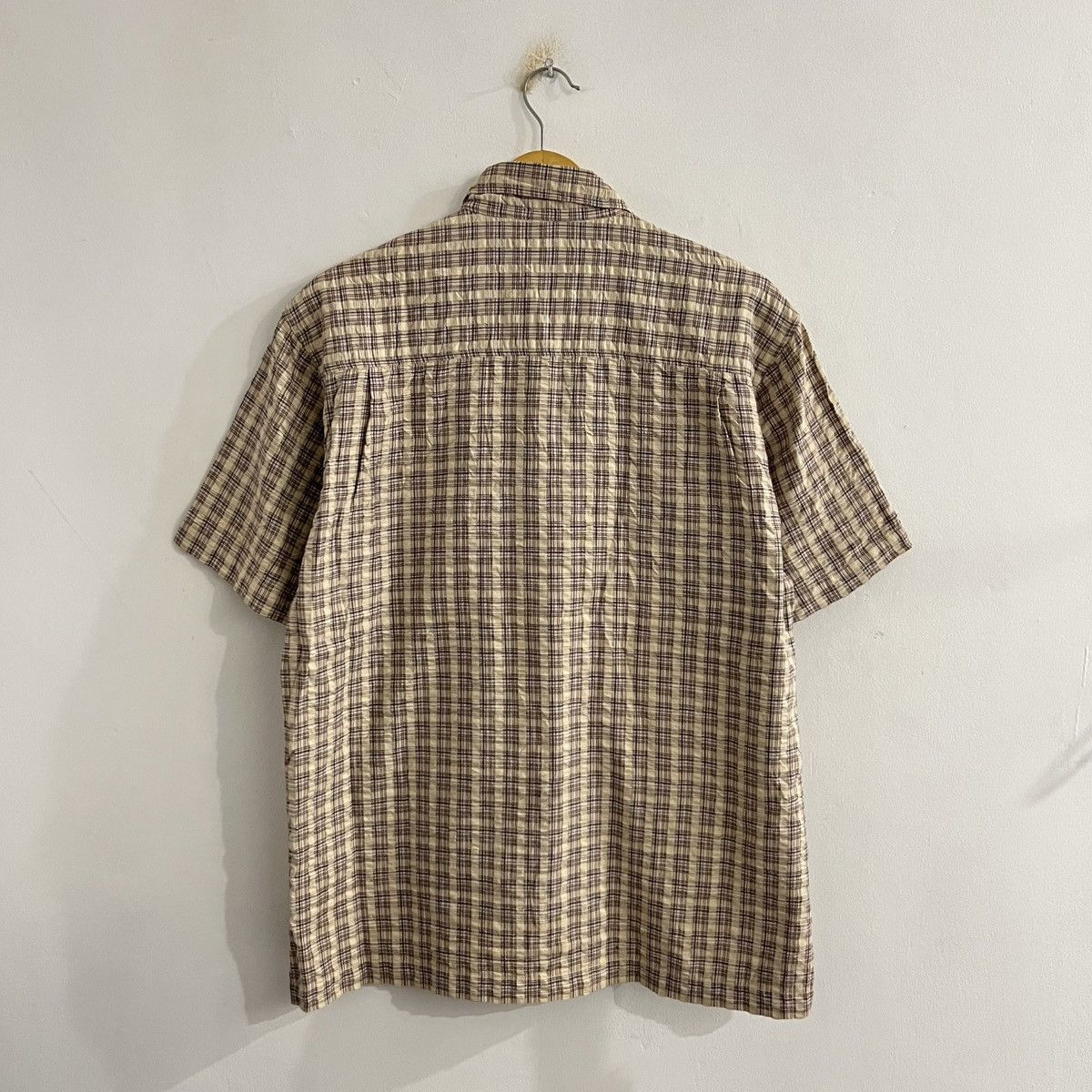 Japanese Brand Cubic Measure Plaid Zip Shirt - Jun25 Size US M / EU 48-50 / 2 - 7 Thumbnail