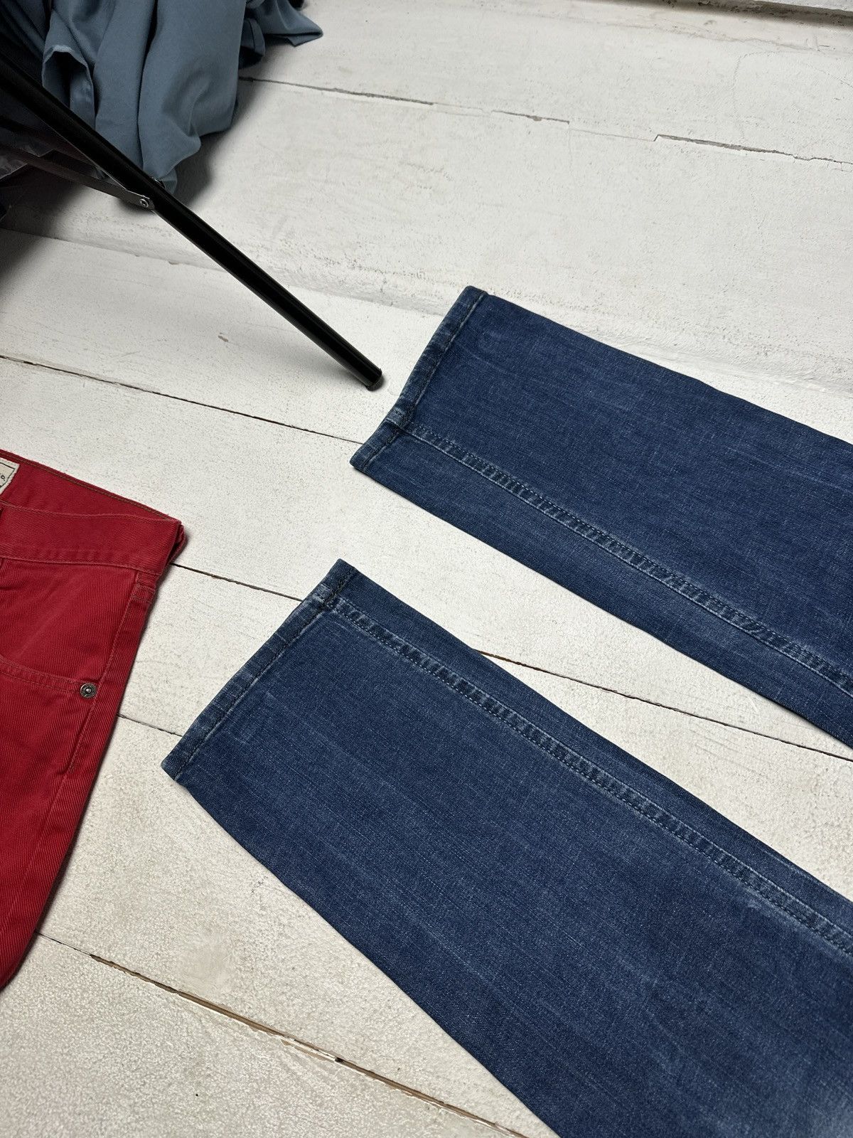 Diesel 🚨 RARE DIESEL MEN DENIM JEANS AVANT GARDE IFSIXWASNINE Y2K Size US 30 / EU 46 - 4 Thumbnail