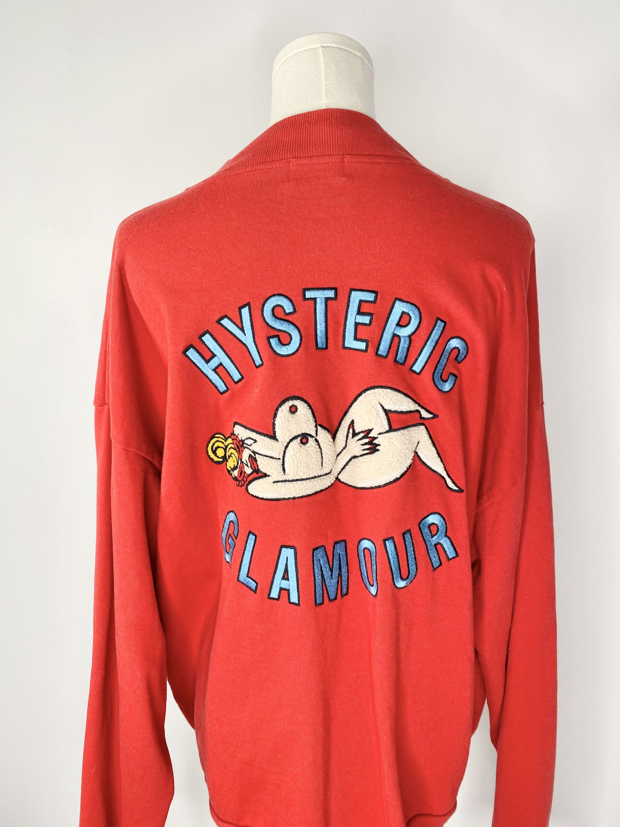 Hysteric Glamour Hysteric Glamour - Red Nude Woman Bomber Jacket Size US M / EU 48-50 / 2 - 2 Thumbnail