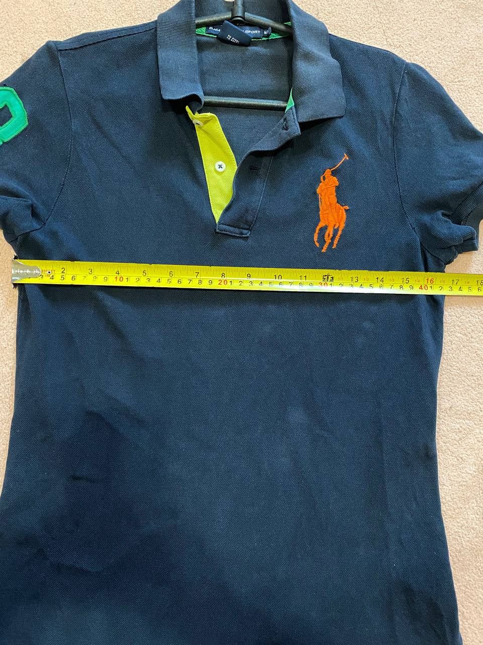 Ralph Lauren Vintage Ralph Lauren Sport 100% Cotton Polo Size M Size M / US 6-8 / IT 42-44 - 14 Thumbnail